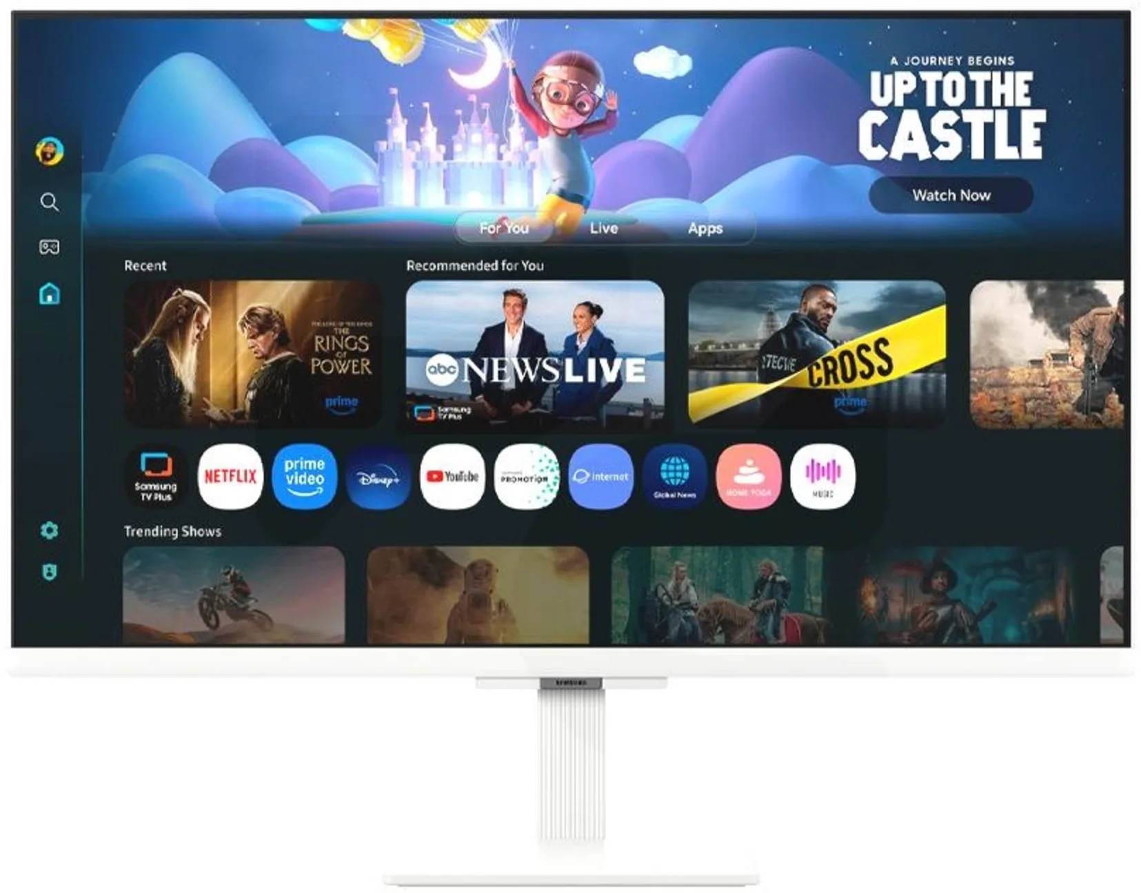 Imagen 0 de Monitor Samsung M5 M50F Smart 27" FHD 1920*1080 IPS HDMI BT 60Hz 5ms(GTG) Tyzen