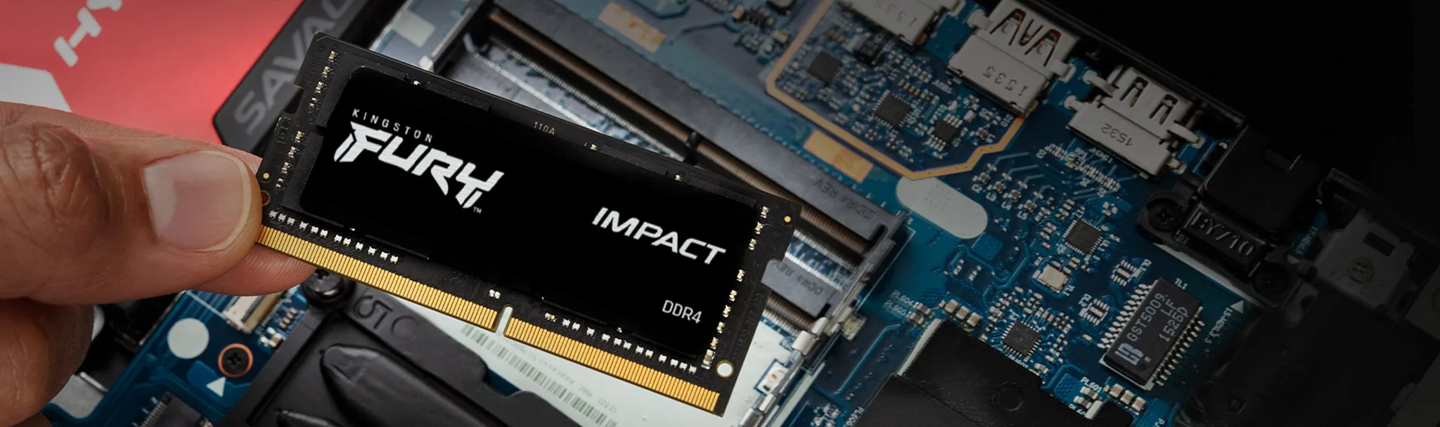 Imagen 6 de Memoria RAM 16GB DDR4 3200MHz SO-DIMM CL20 Non-ECC 1.2v 260P - KingstonFURYImpac
