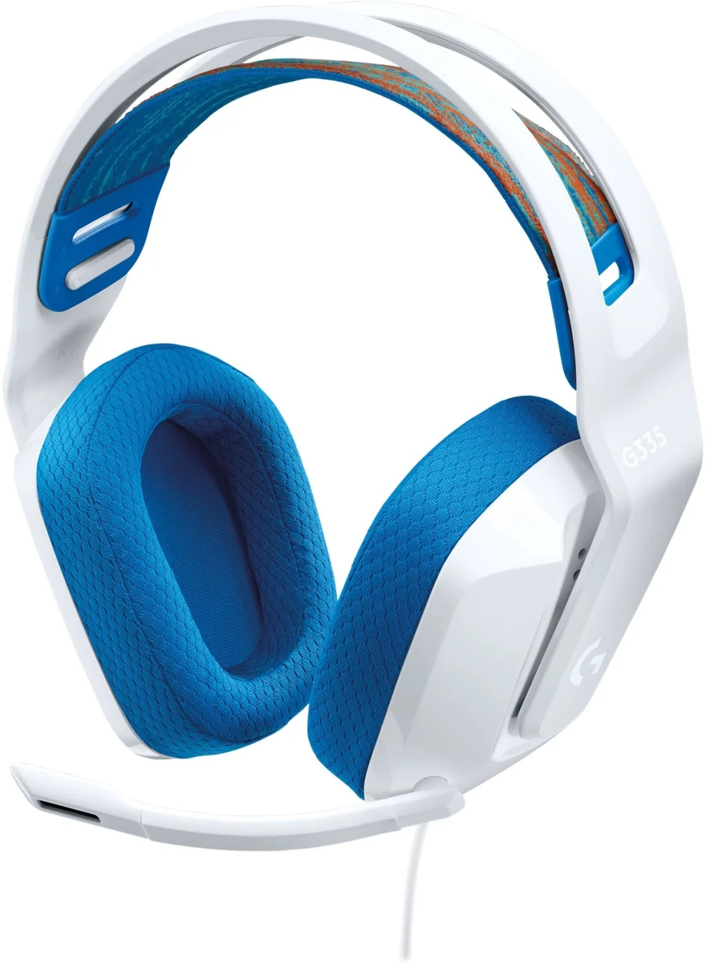 Imagen 2 de Logitech G335 Gaming Headset Blanco 3.5mm audio JACK
