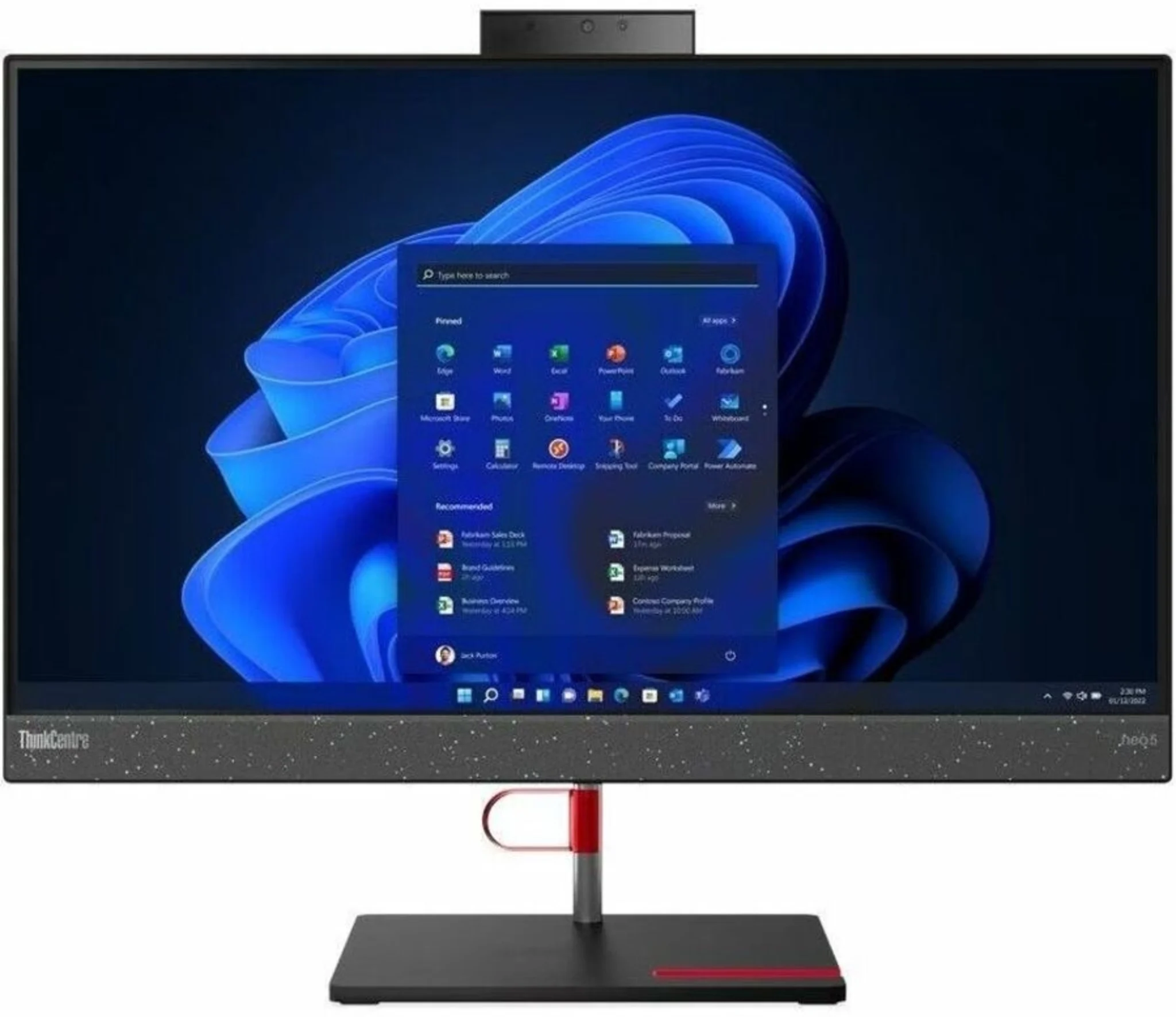 Imagen 1 de Computador Lenovo AIO Think Centre Neo 50a I5-12450H 16GB SSD512GB 23.8"  W11P