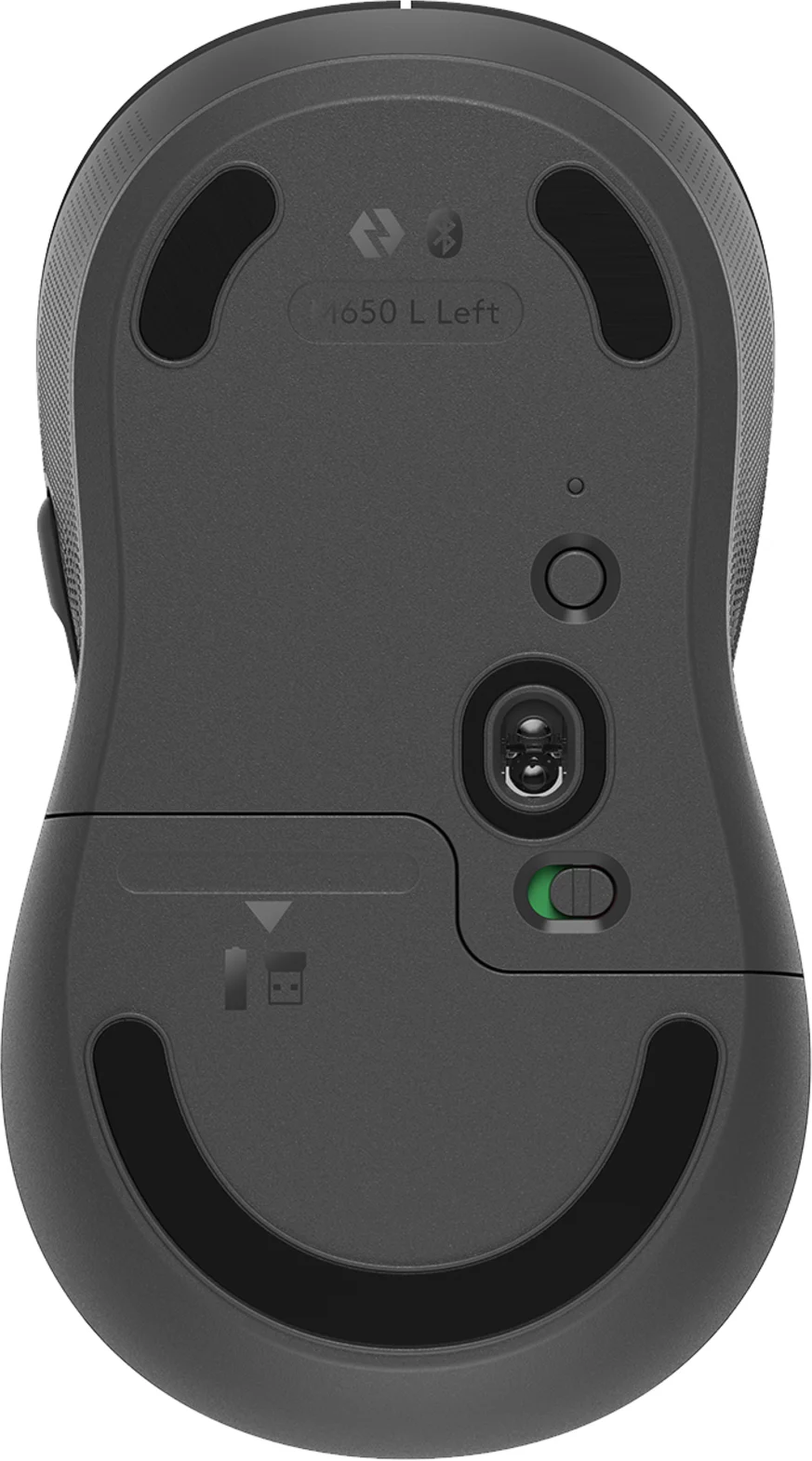 Imagen 1 de Mouse Inalámbrico Logitech Signature M650 Óptico 2000dpi 5 Btns para ZURDOS Gris