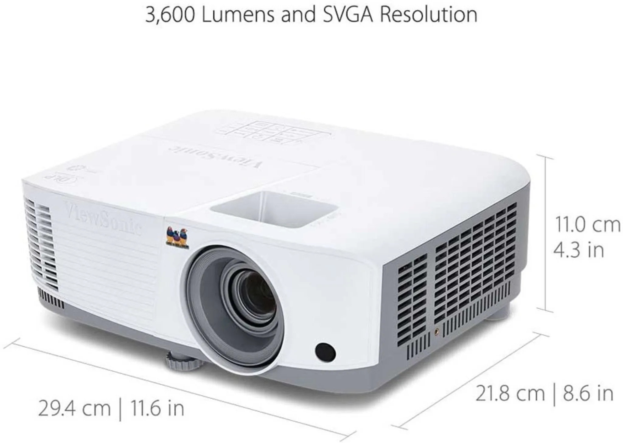 Imagen 15 de Proyector ViewSonic PA503S DLP SVGA 4000 Lumenes, SVGA 1xHDMI RGB VGA mUSB