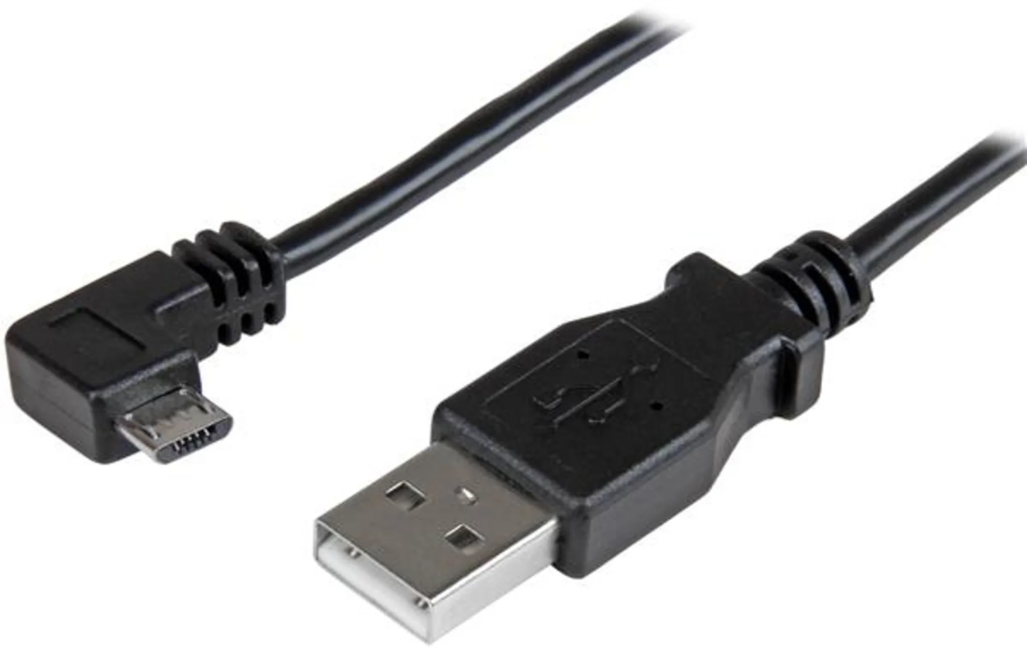 Imagen 0 de Cable de 1m Micro USB Acodado a Derecha
