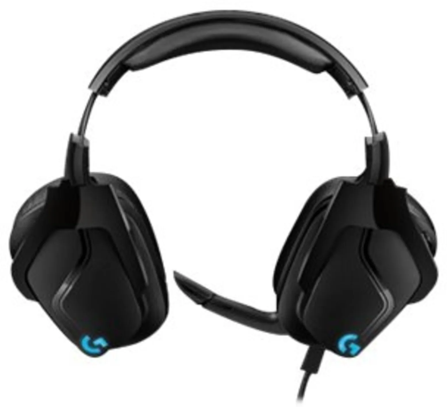 Imagen 9 de Audífonos Gamer Inalámbricos Logitech G935 RGB LightSync 7.1 DTS c/Mic Negro