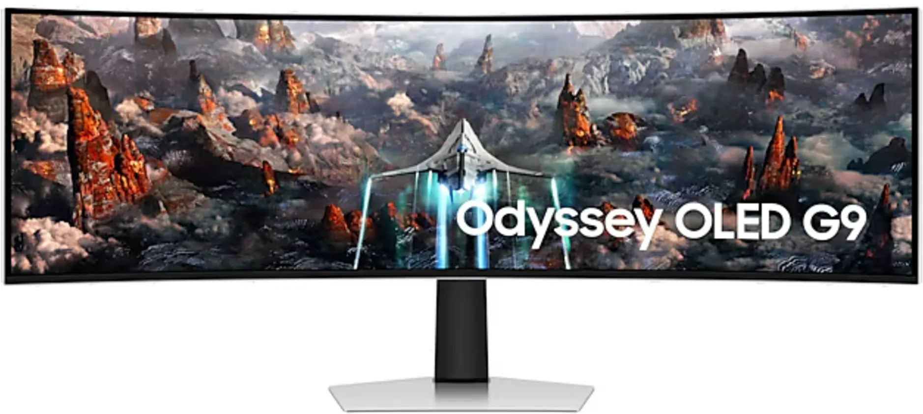 Imagen 2 de Monitor Gamer Curvo Samsung Odyssey OLED G9 49" DQHD5120*1440 OLED DP HDMI 240Hz