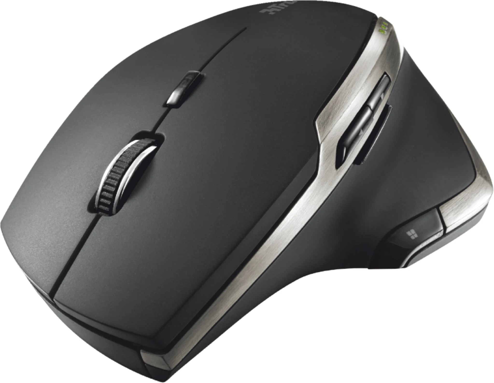 Imagen 0 de Trust Evo Advanced Wireless Laser Mouse - Black (19829)