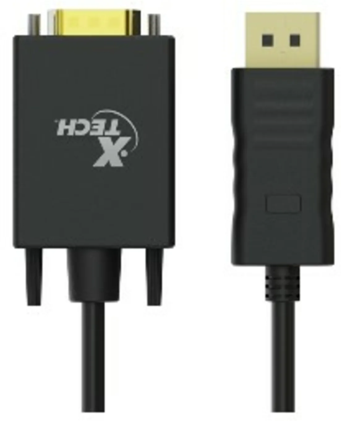 Imagen 2 de Cable Adaptador DisplayPort a VGA M/M 1080p 60Hz 1.7mts - XTech XTC-377