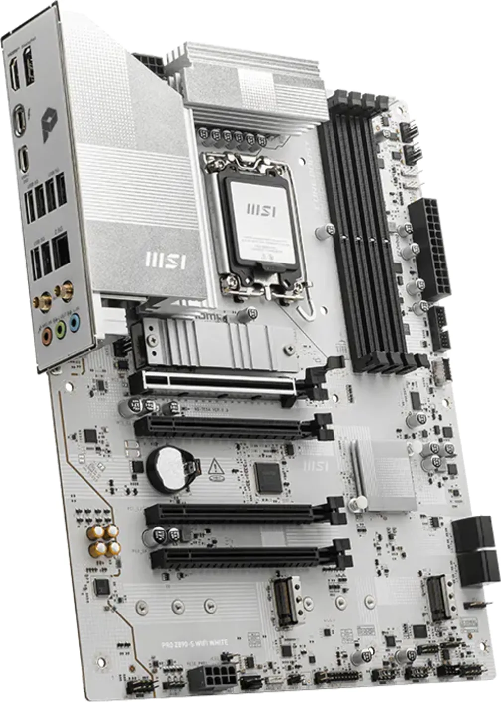 Imagen 3 de Tarjeta Madre MSI PRO Z890-S WIFI LGA1851 Ultra Ser 2 4*DDR5 LAN WIFI7 ATX White