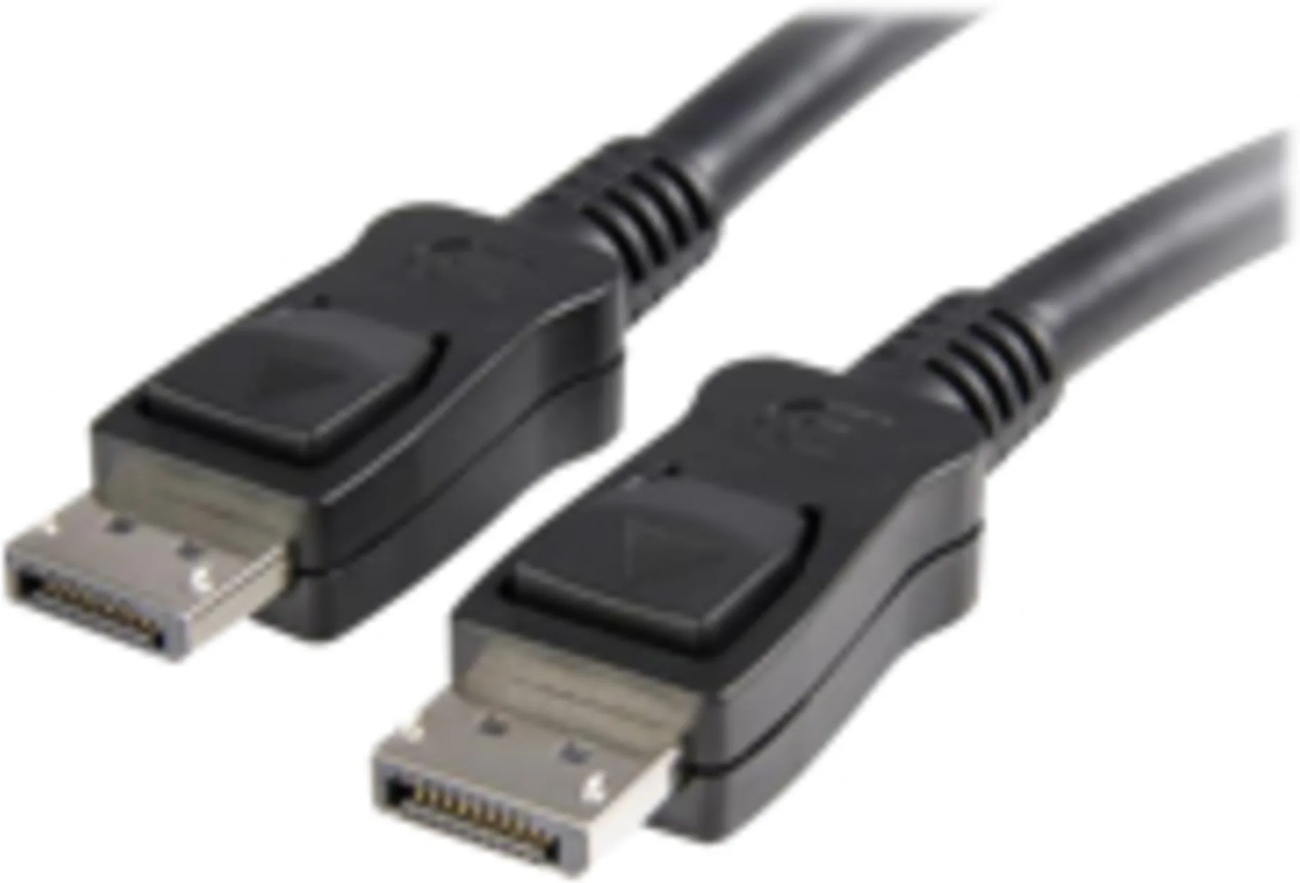 Imagen 1 de Cable DisplayPort Macho a Macho con Pestillo de 1.8 Metros 28AWG color Negro