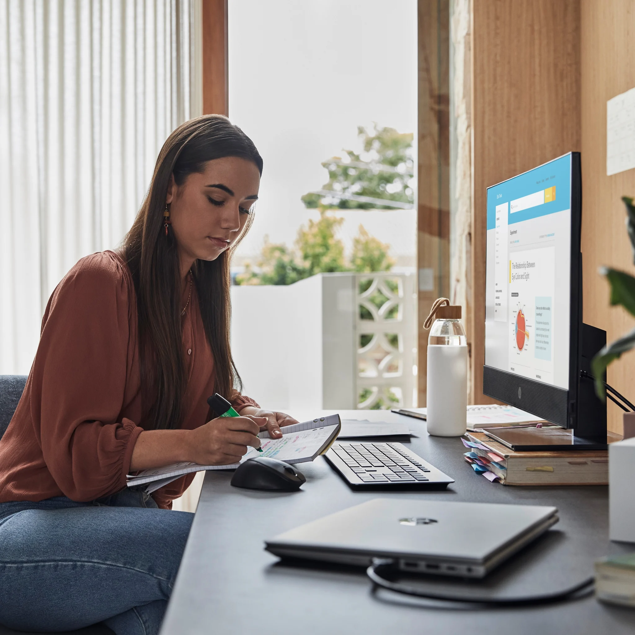 Imagen 5 de Computador HP AIO Pro One 440 G9 I7-14700 RAM 16GB SSD 512GB 23.8" W11P