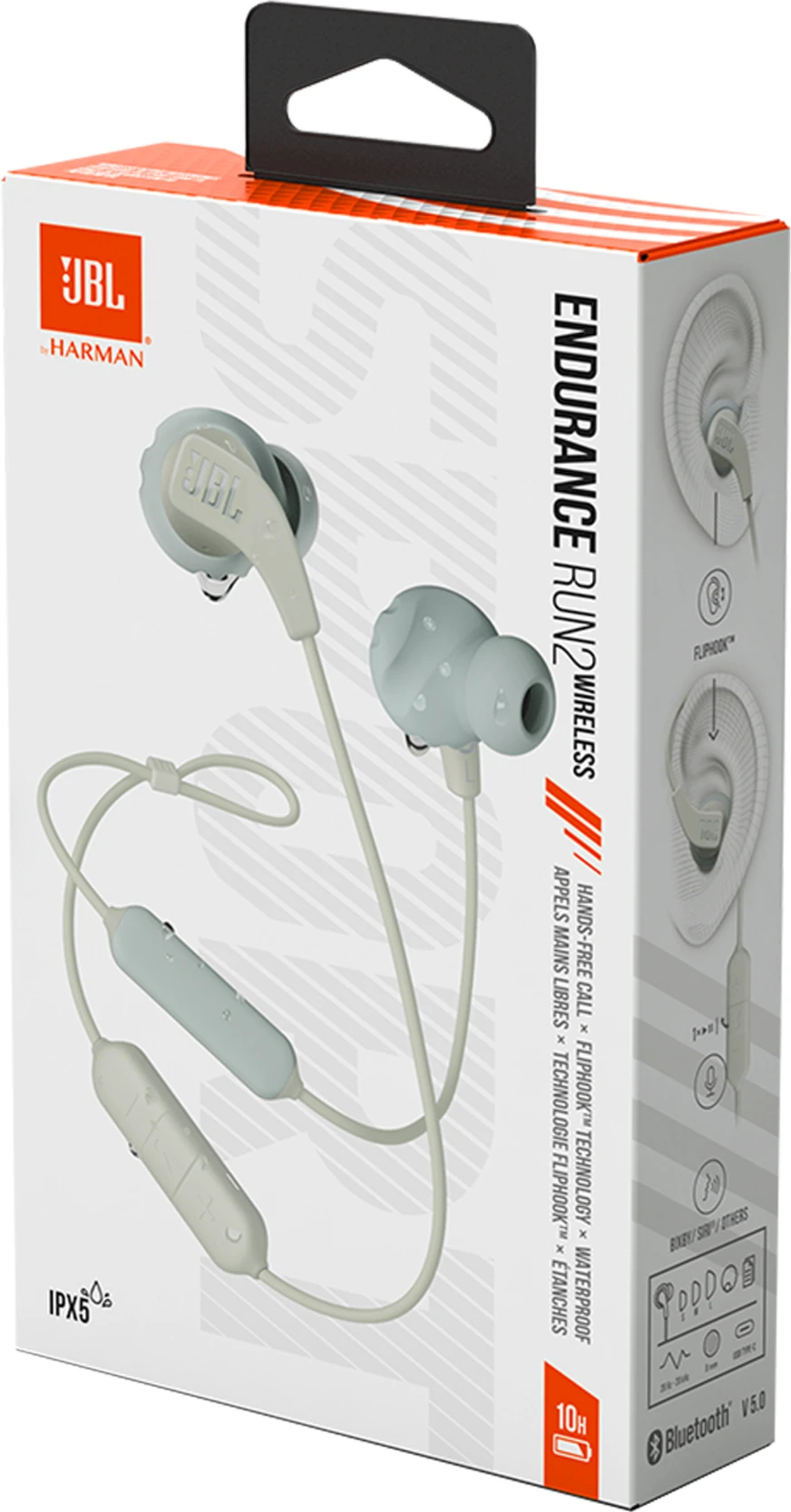 Imagen 9 de Audífonos Inalámbricos InEar JBL Endurance RUN 2 Bluetooth White SA Blanco 