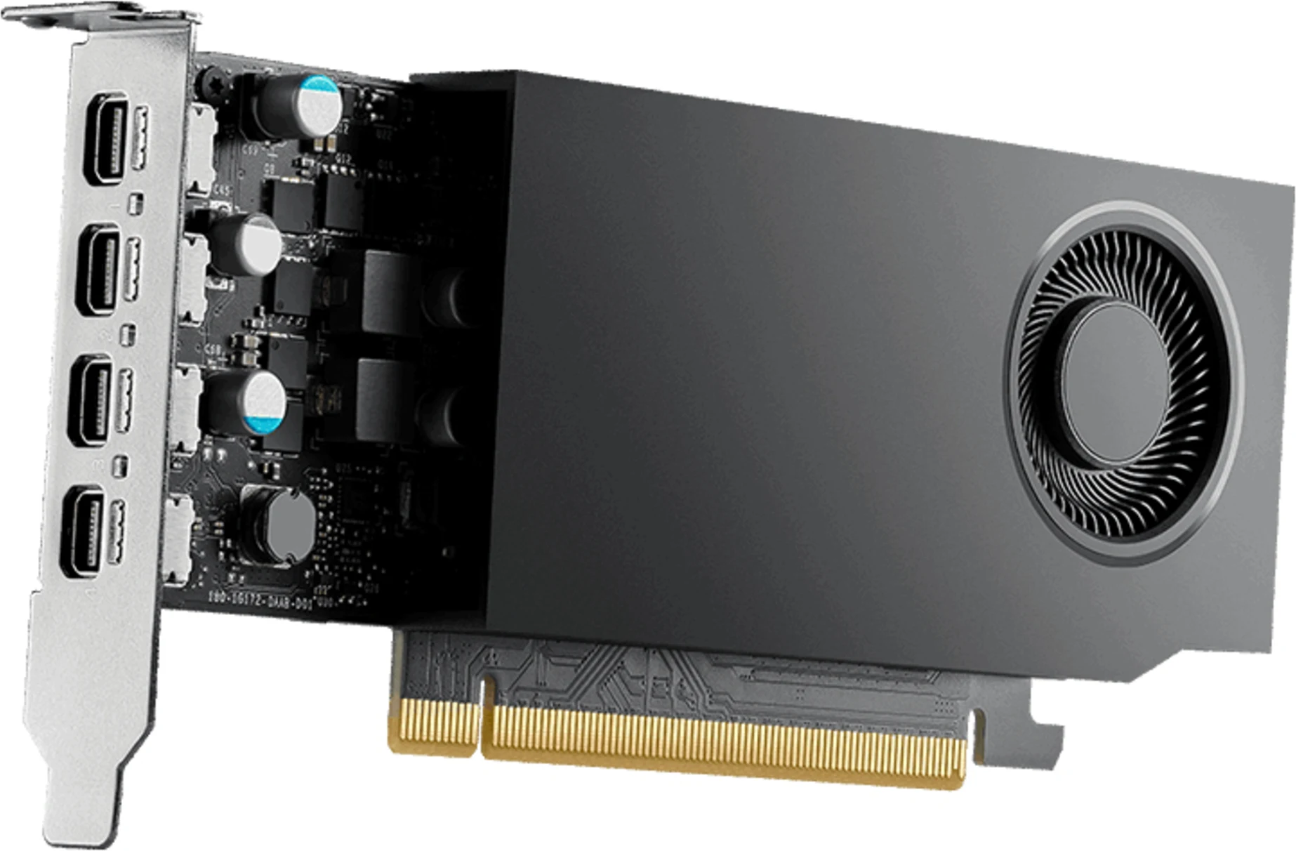 Imagen 0 de Tarjeta de Video PNY NV RTX A400 4GB GDDR6 4*mDP PCIe 4.0