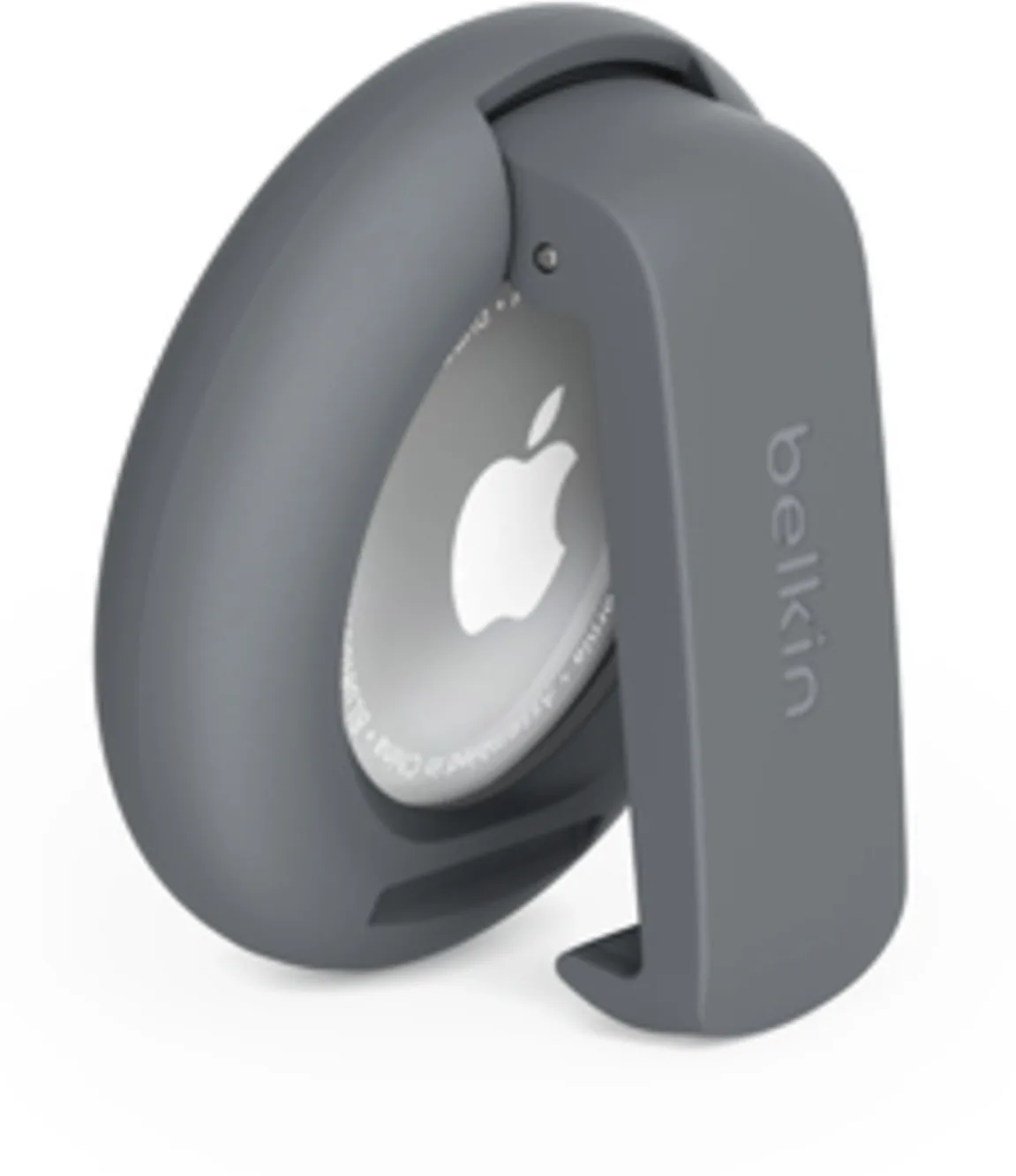 Imagen 0 de Protector de AirTag Belkin Secure Holder, con Clip Color gris oscuro