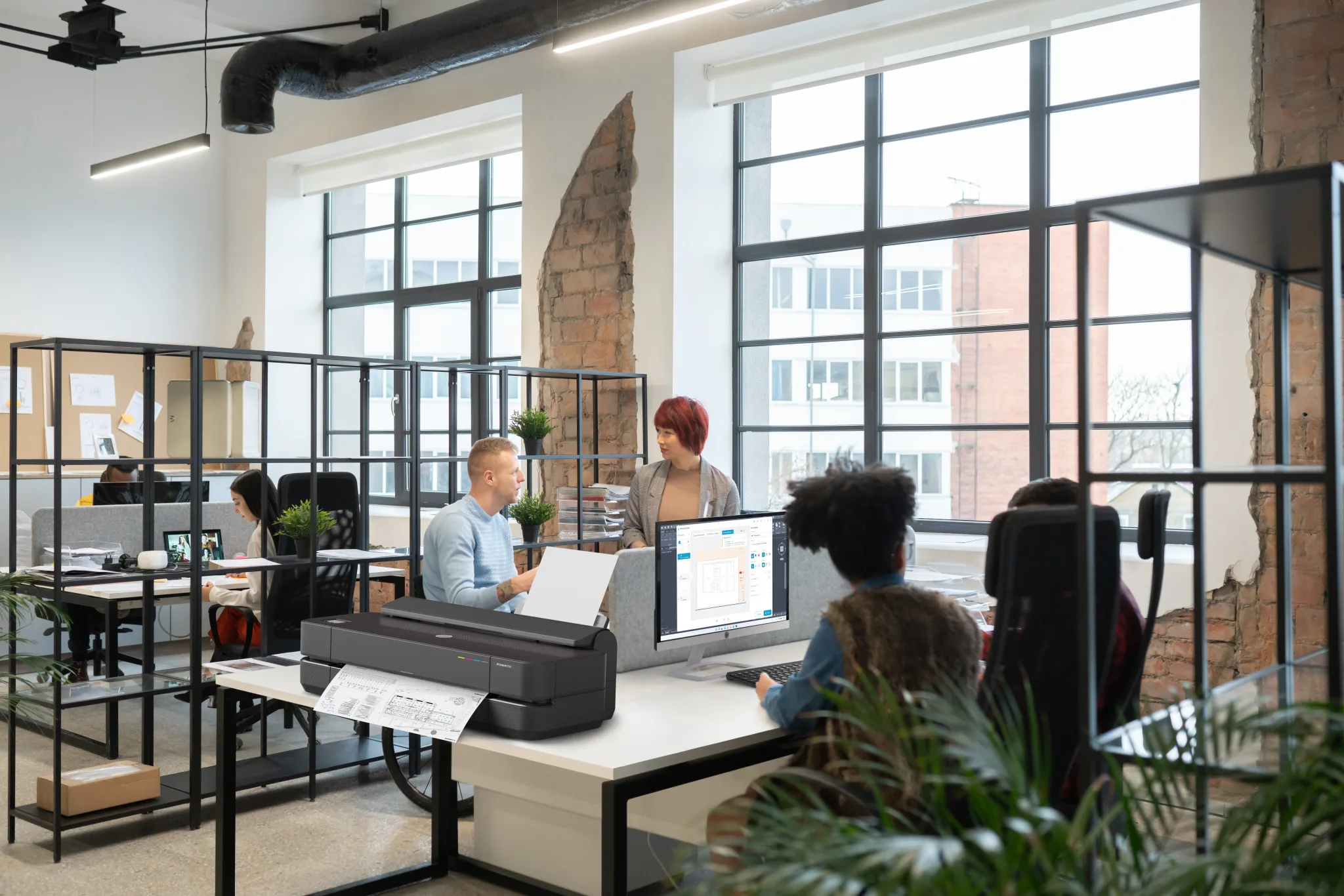 Imagen 8 de Plotter HP DesignJet T650 36" Edición 2025, Inyec. Tinta Color WiFi, LAN, USB2.0