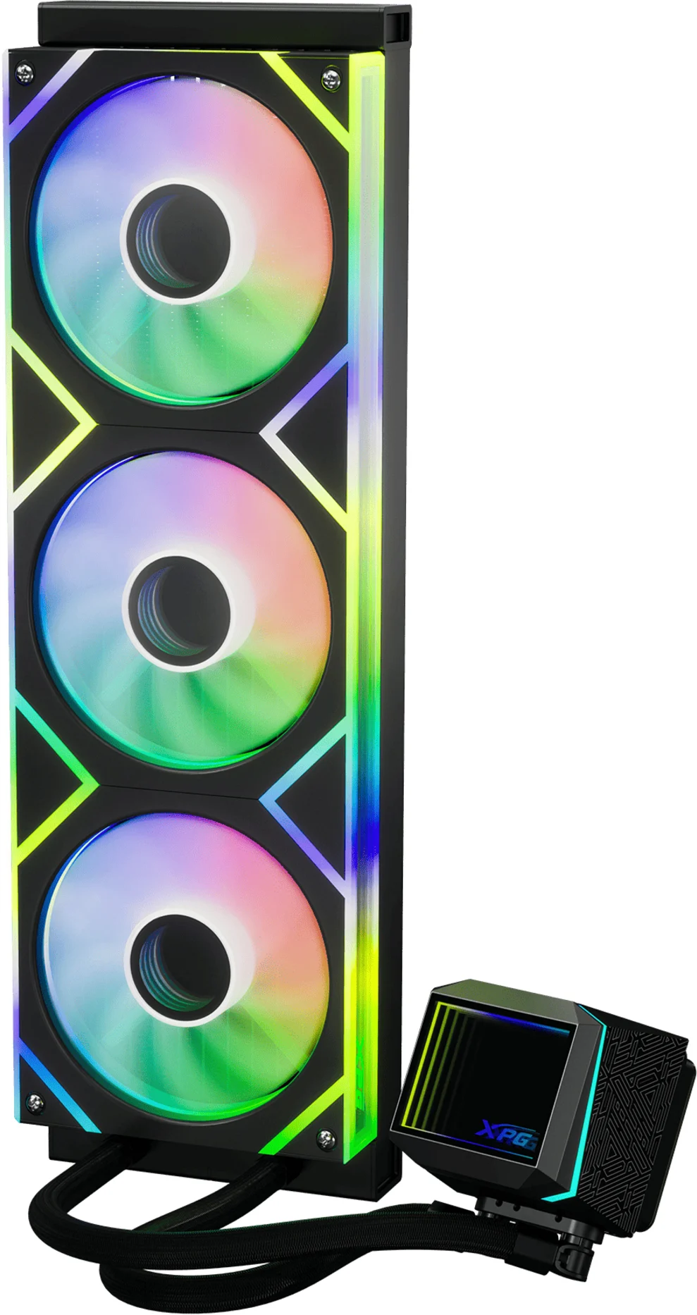 Imagen 2 de XPG Levante II 360 ARGB - Black [LEVANTEII360-BKCWW]