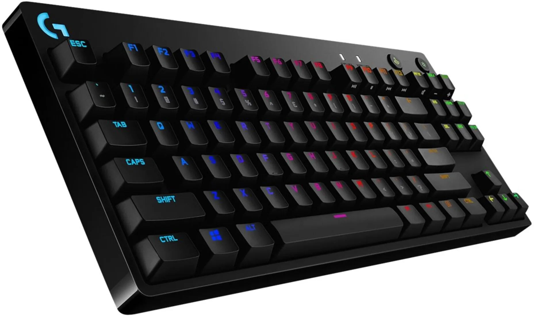 Imagen 13 de Teclado Gamer Alámbrico Logitech G Pro RGB Mecánico Switch GX Blue Color Negro