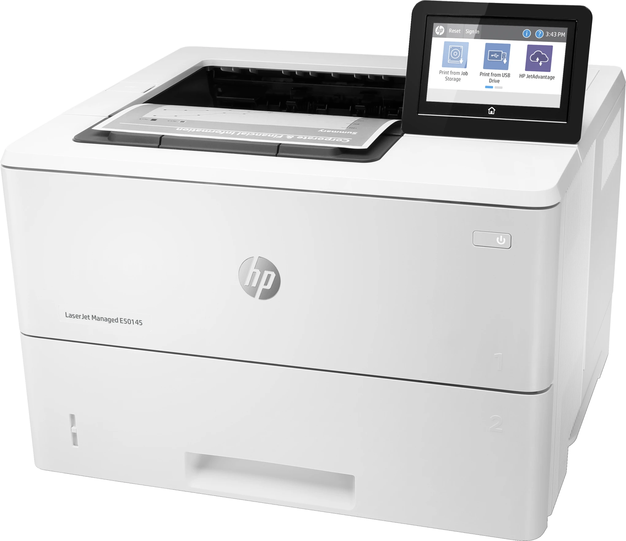 Imagen 1 de Impresora HP LaserJet Managed E50145DN 45ppm Láser Monócroma USB Ethernet