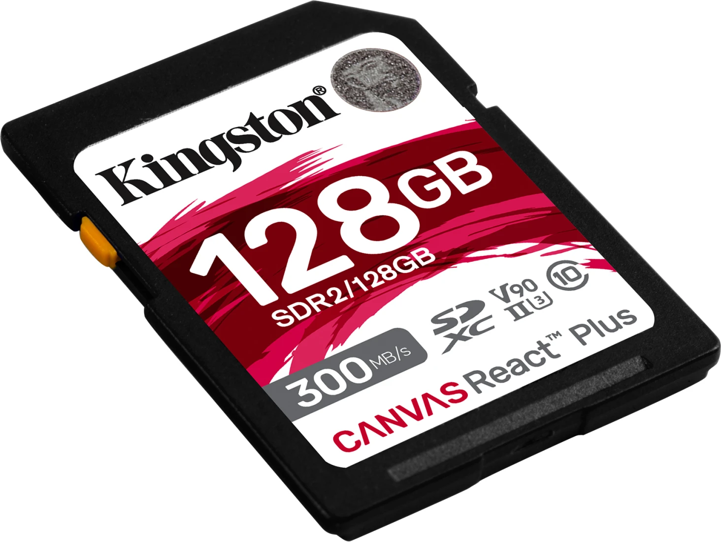 Imagen 1 de Memoria SDXC 128GB Kingston Canvas React Plus UHS-II U3 CL10 V90 300/260MB/seg