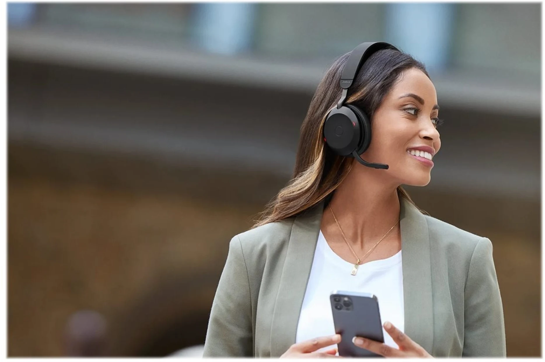 Imagen 10 de Audífonos Inalámbricos Jabra Evolve2 75 USBC MS Teams Black