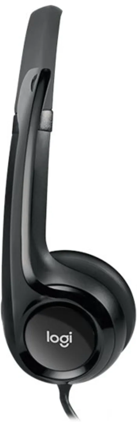 Imagen 2 de Cintillo Multimedia Logitech H390 ClearChat Comfort Alámbrico USB Color Negro