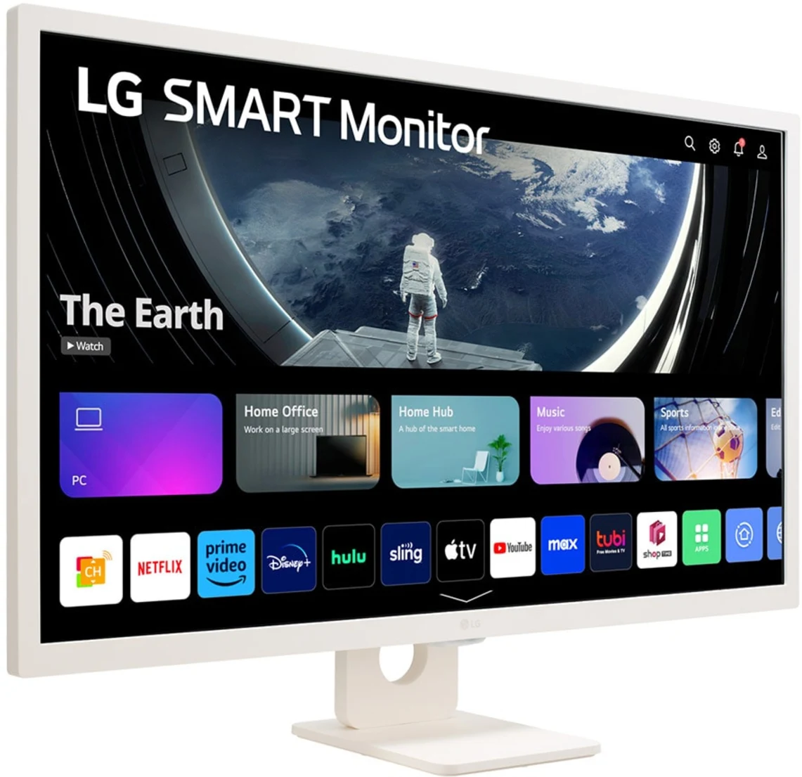 Imagen 3 de Monitor LG Smart webOS AirPlay 2 ThinQ 32" FHD1920*1080 IPS 2*HDMI 60Hz (Nuevo, Open Box)