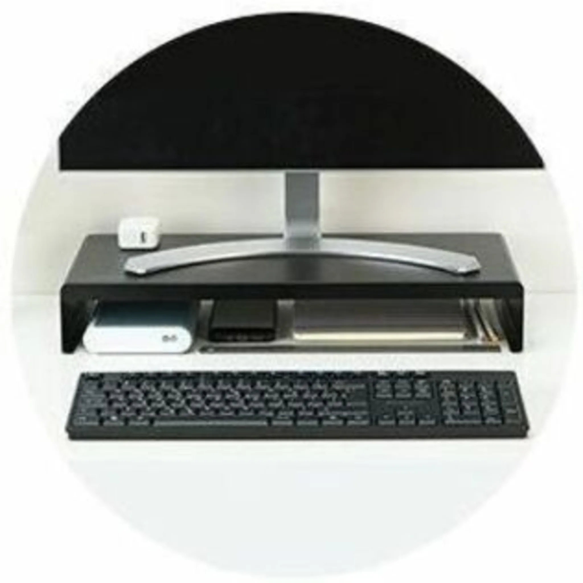 Imagen 4 de Base para Monitor Kensington 27855-K58305 H/34" Metal Extra Long Color Negro