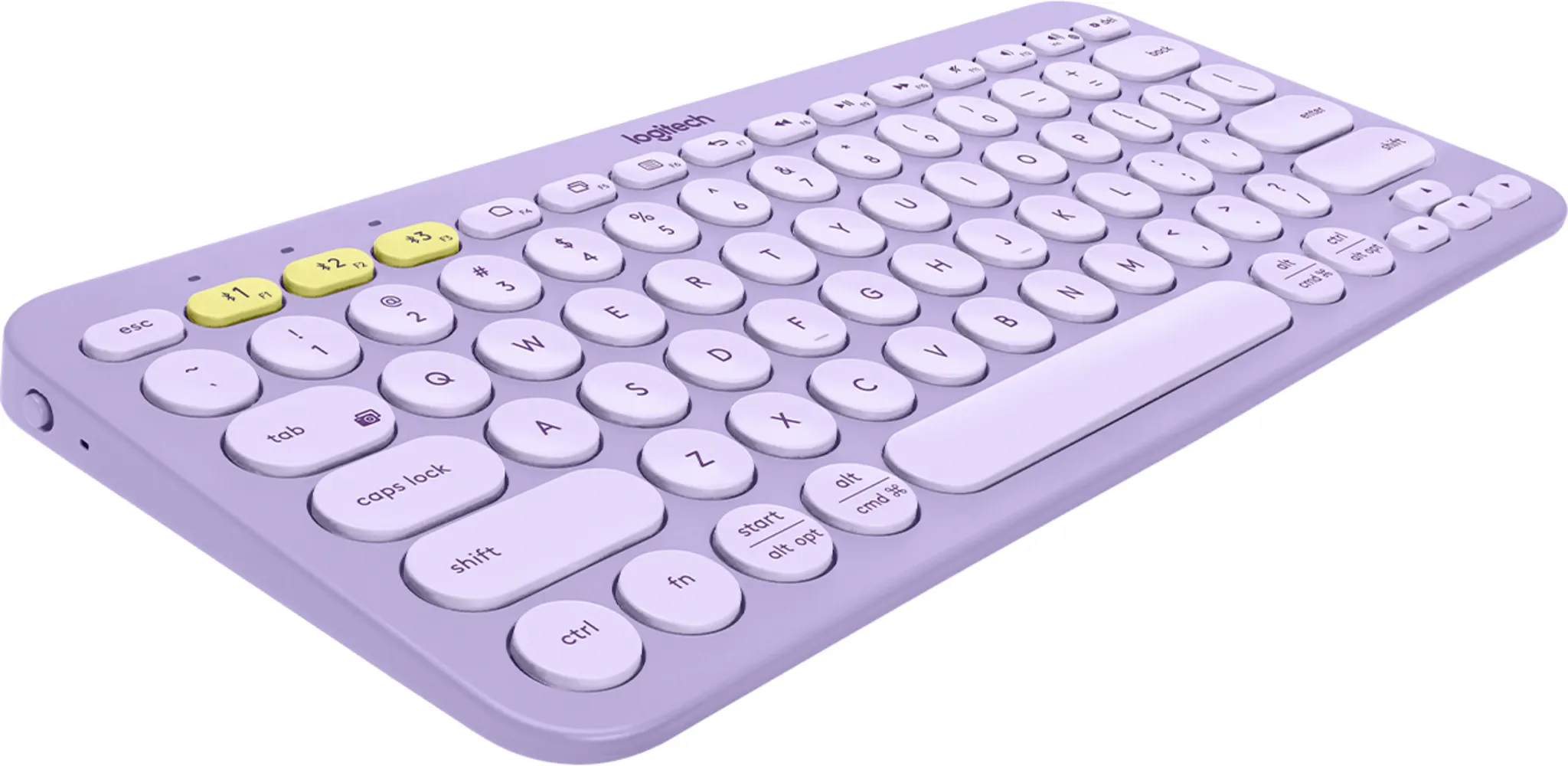 Imagen 1 de Logitech K380 Multi-Device Keyboard- Spanish Layout Lavender