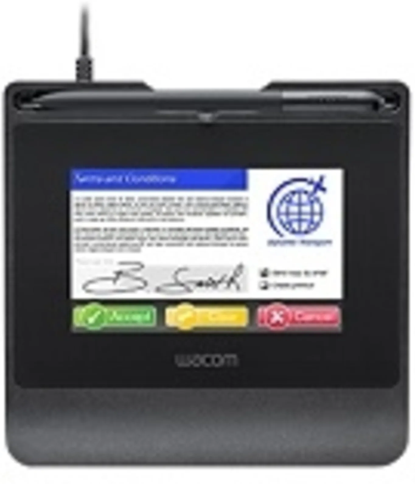 Imagen 0 de Tableta Digitalizadora Wacom para firma digital STU-540 Display LCD 5"  USB 