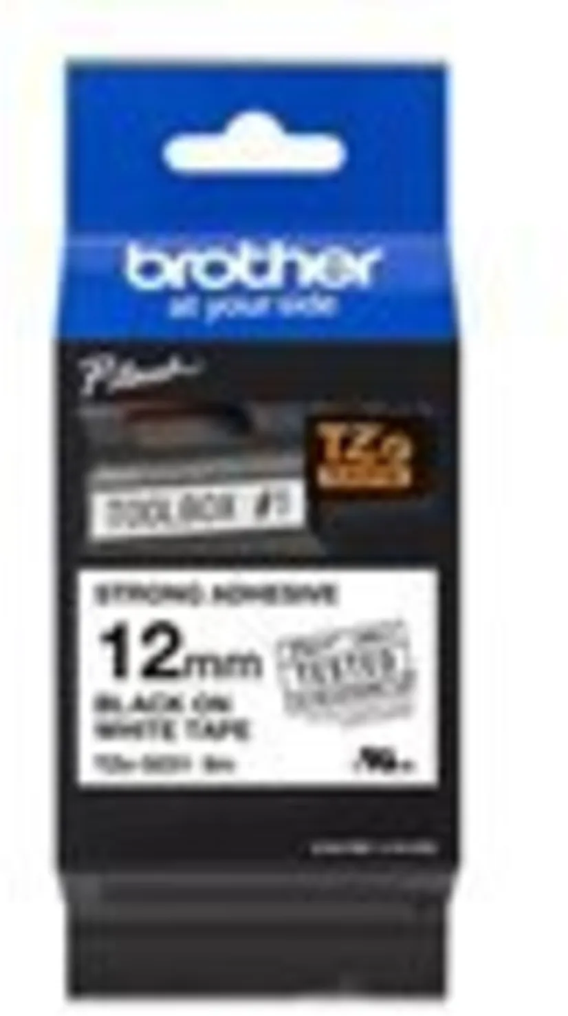 Imagen 1 de Cinta  Brother TZE-S231 12MM black on white industrial