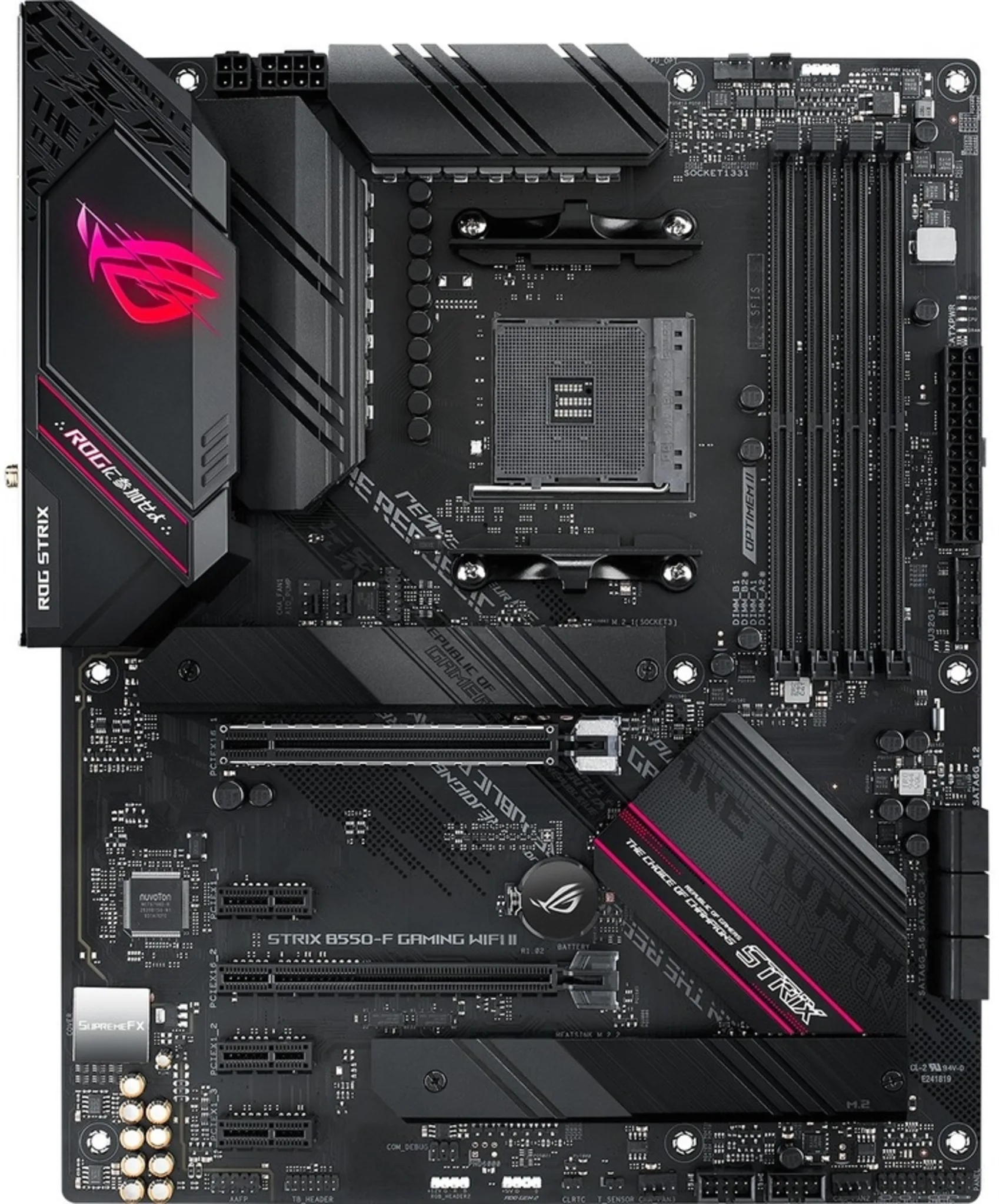 Imagen 0 de ROG-STRIX-B550-F-GAMING-WIFI-II ATX MB
