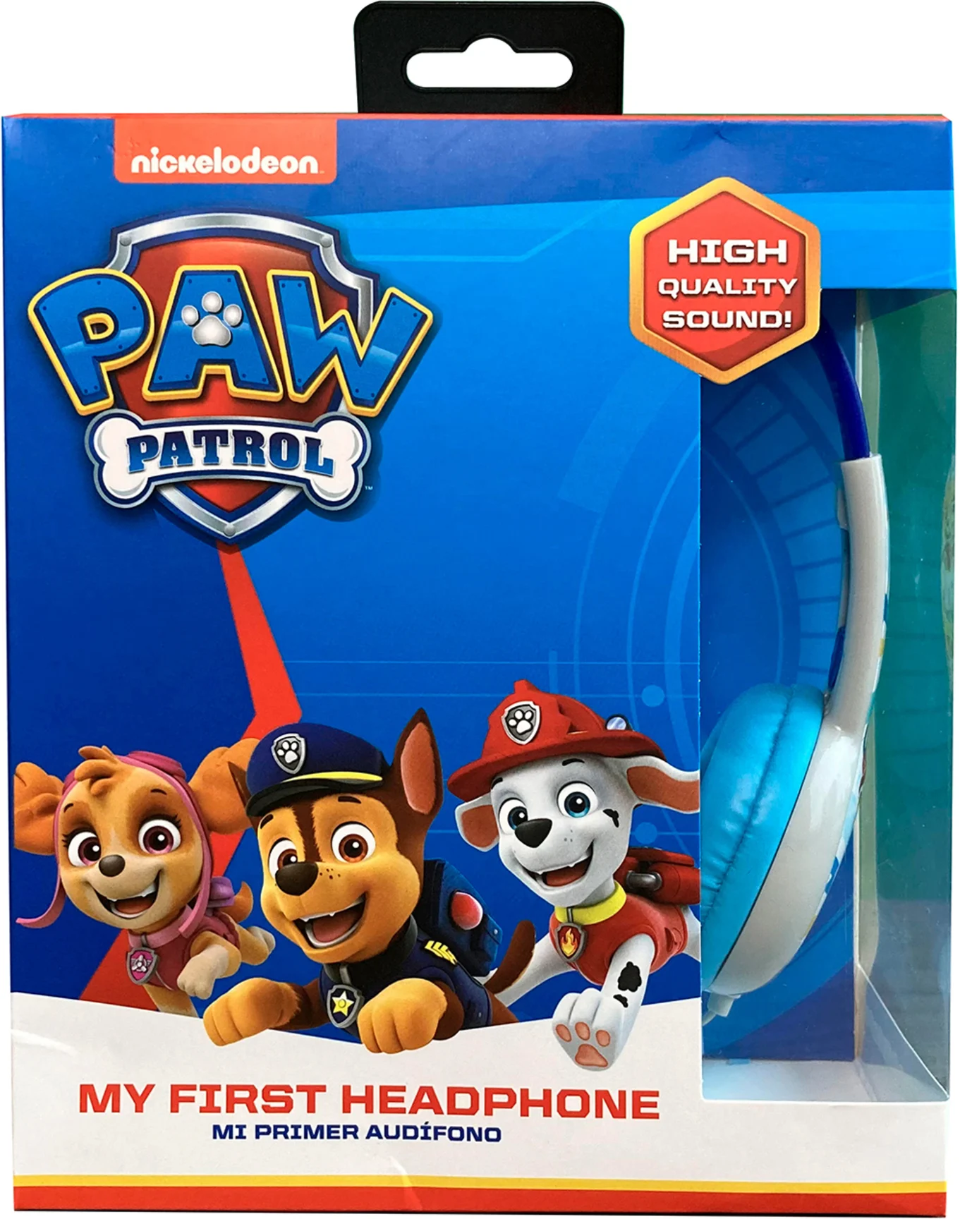 Imagen 3 de Disney Paw Patrol Headphones - Celeste / Anything is Pawsible (HP203371N-ALL-ESP-6)