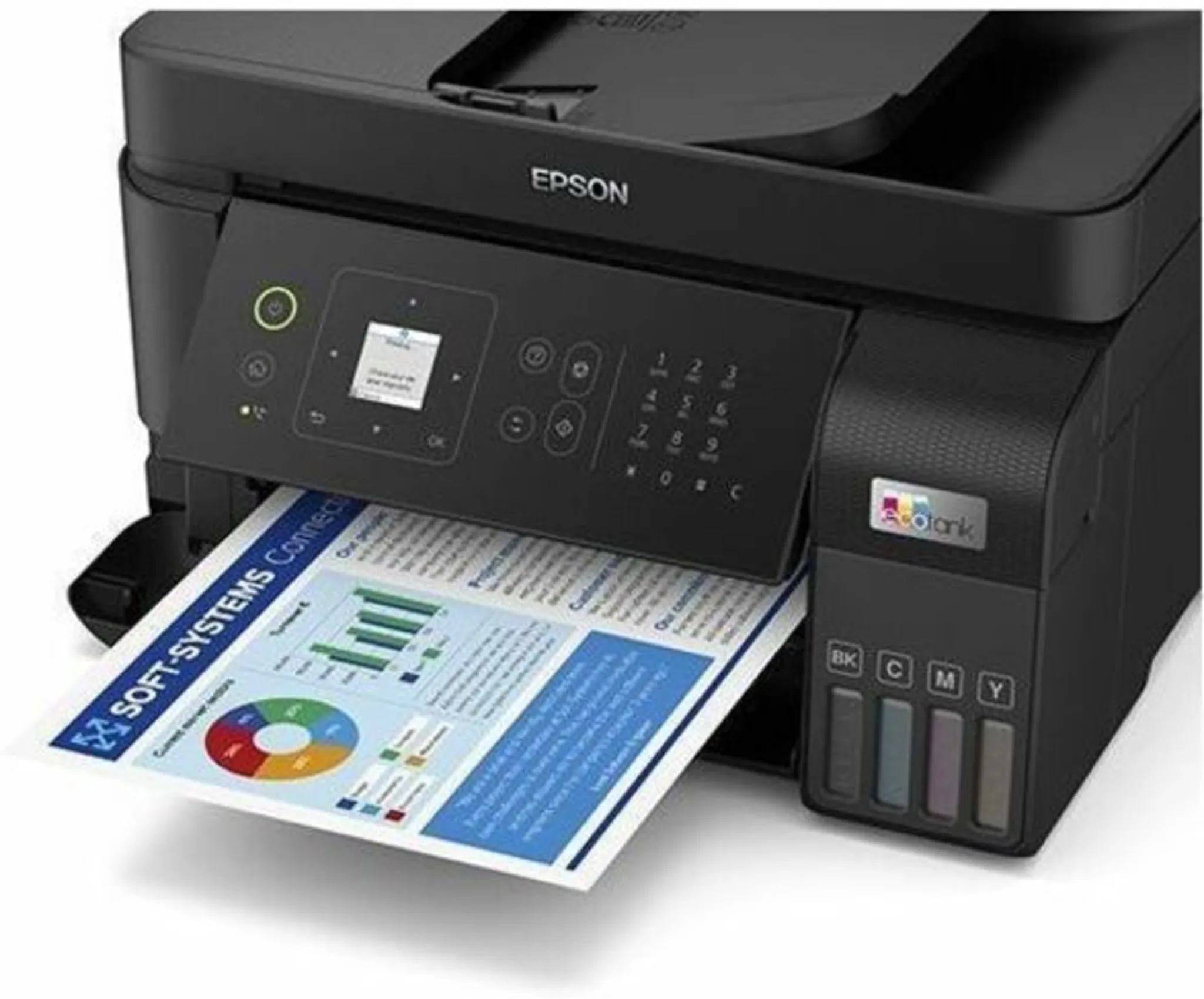 Imagen 6 de Impresora Multifunción Epson EcoTank L5590 Inyec Tinta Color ADF A4 WiFi LAN USB