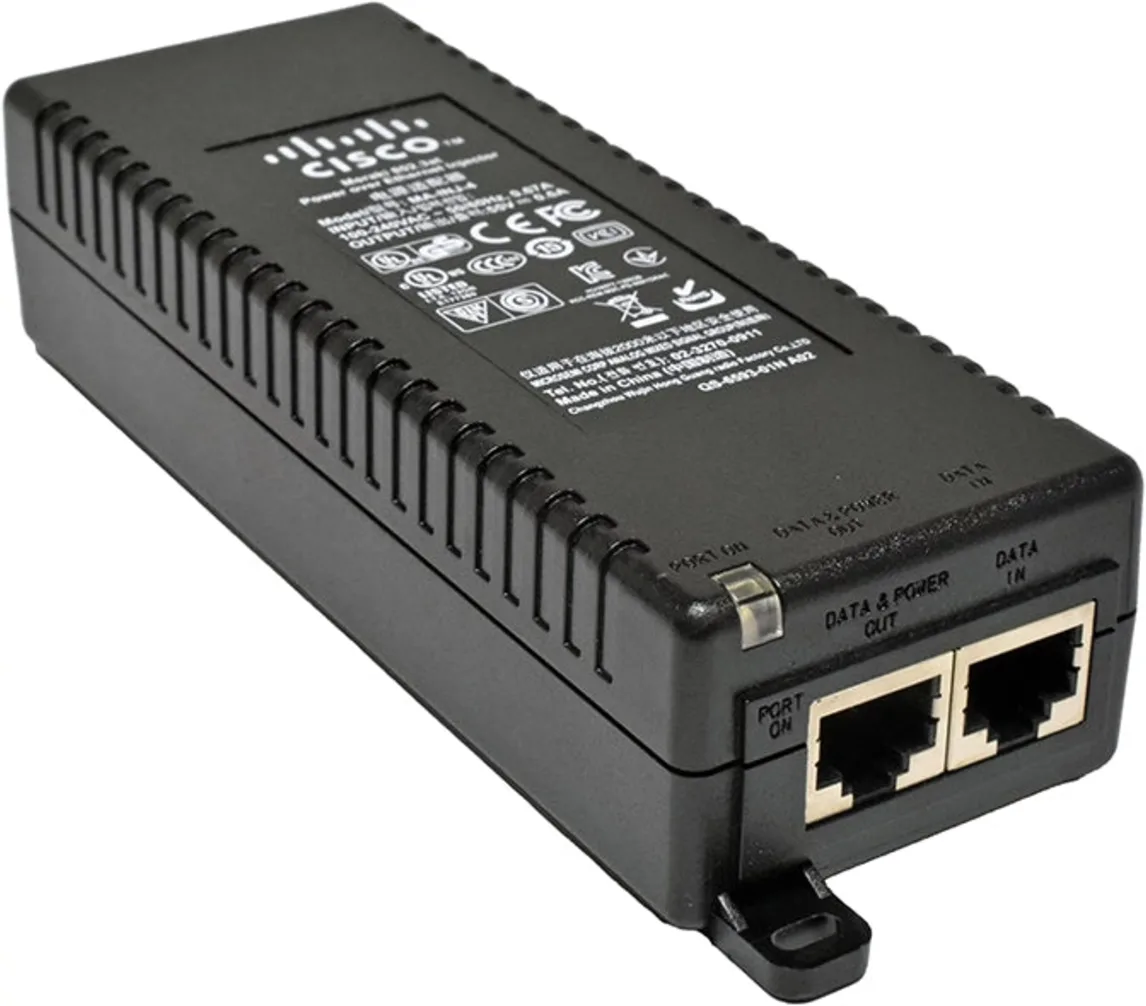 Imagen 1 de POWER INJECTOR 802.3BT 5G MGIG ETHERNET