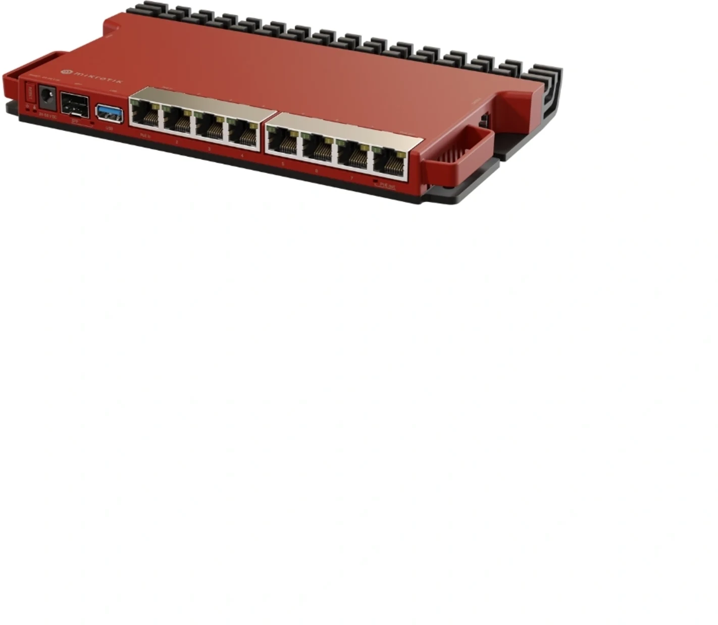 Imagen 0 de MIKROTIK 8-1000 1-SFP-2500 L5 USB3.0 CONSOLE-RJ45 POE-IN/OUT RACK-1U