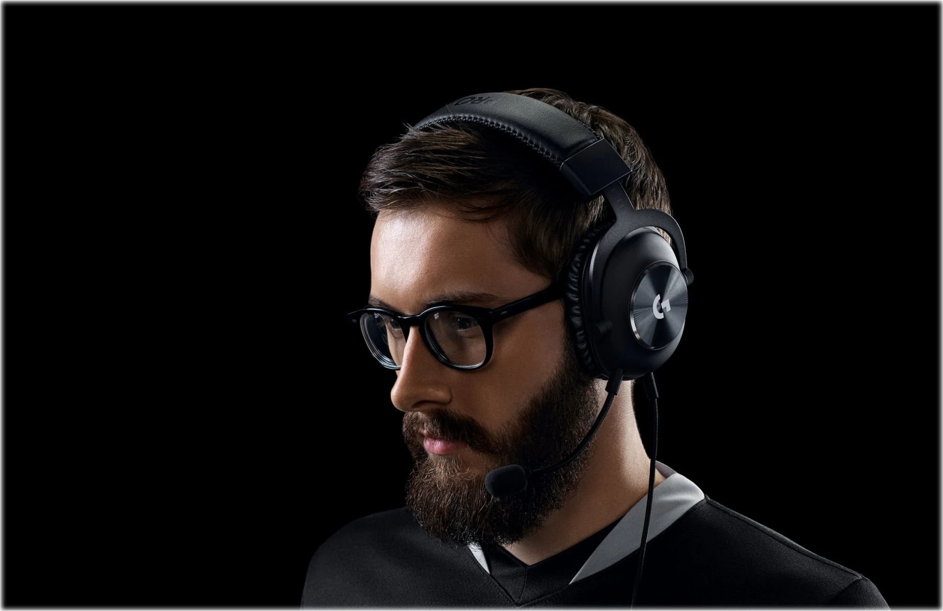 Imagen 13 de Audífonos Gamer Logitech PRO X c/Mic Sonido envolvente Jack 3.5mm/USB Negro