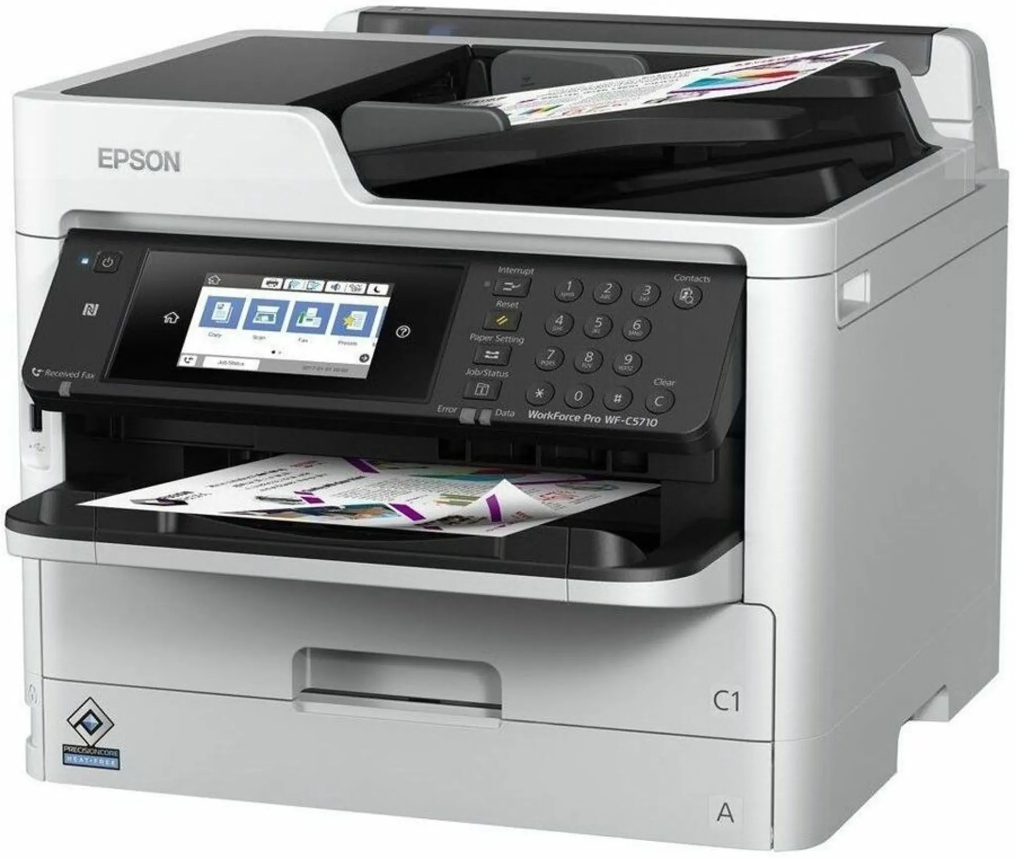 Imagen 3 de Impresora Multifunción Epson WorkForce Pro WF-C5810 Inyec. Tinta Color WiFi USB 