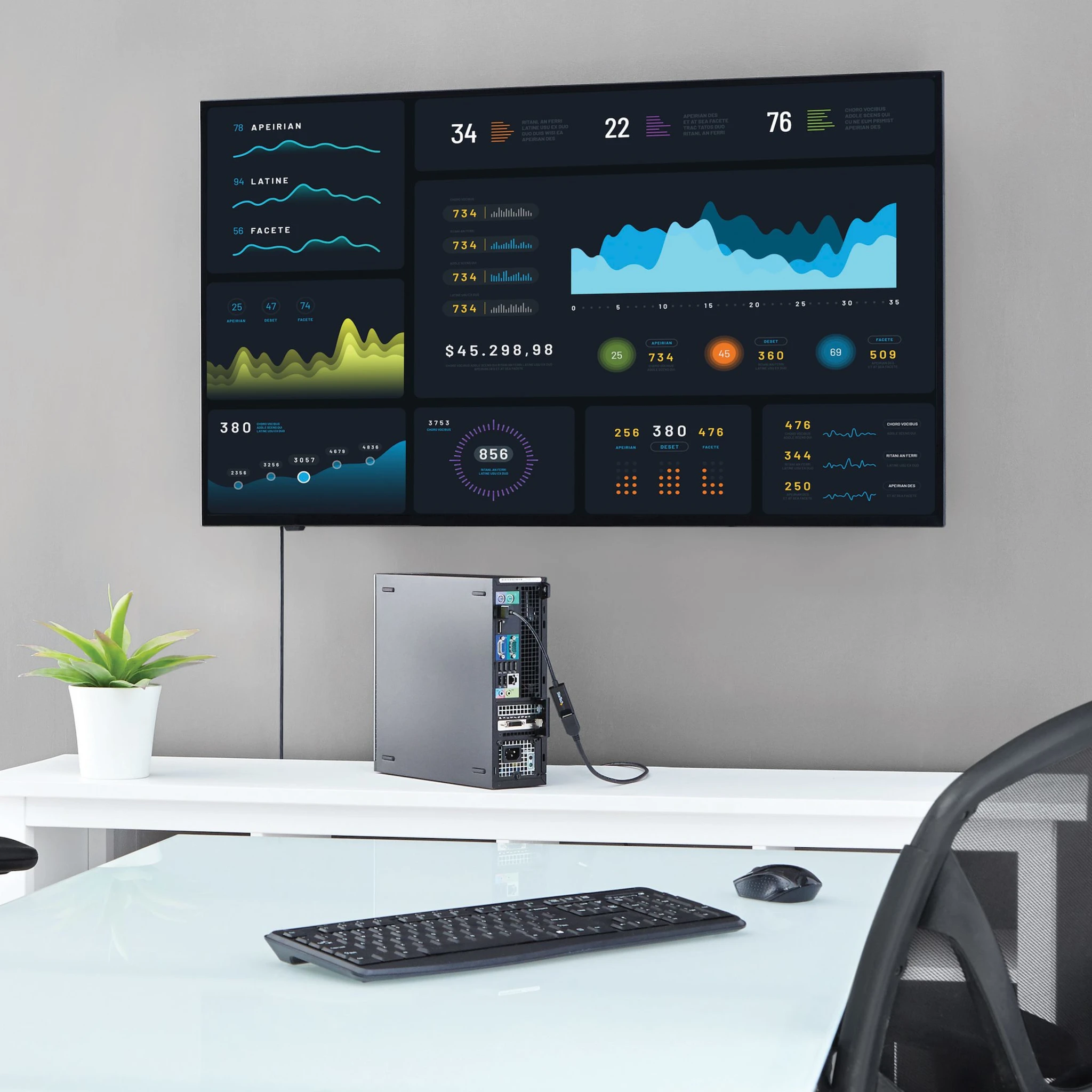 Imagen 3 de Conversor de Video DisplayPort a HDMI con Audio -Adaptador Activo DP 1.2-4K 30Hz