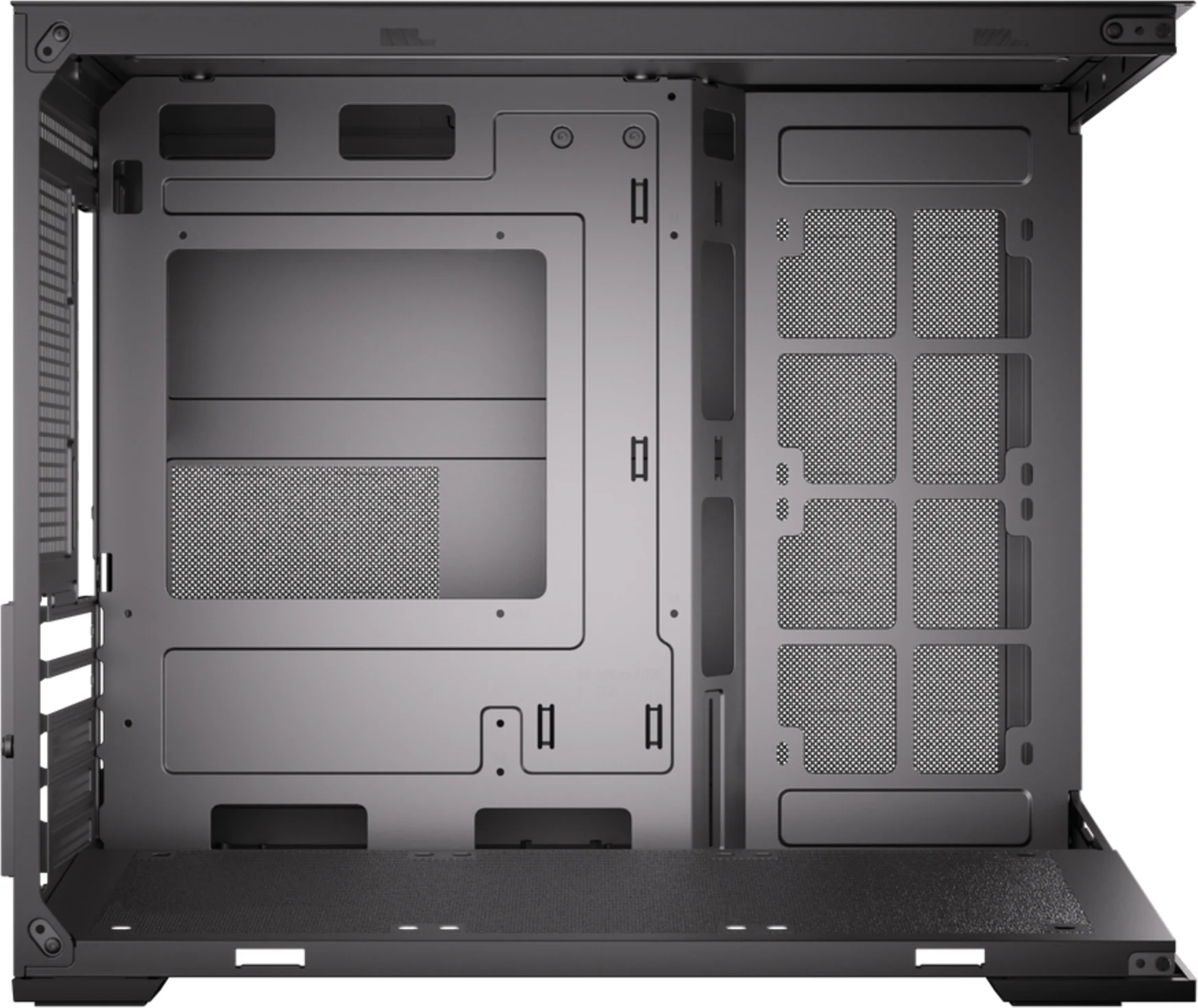 Imagen 5 de Gabinete Gamer ZERO Vidrio Templado | Micro ATX / ITX | Soporte 6 Ventiladores + Controladora | USB 3.0 x2 + Audio | Flujo de Aire 10