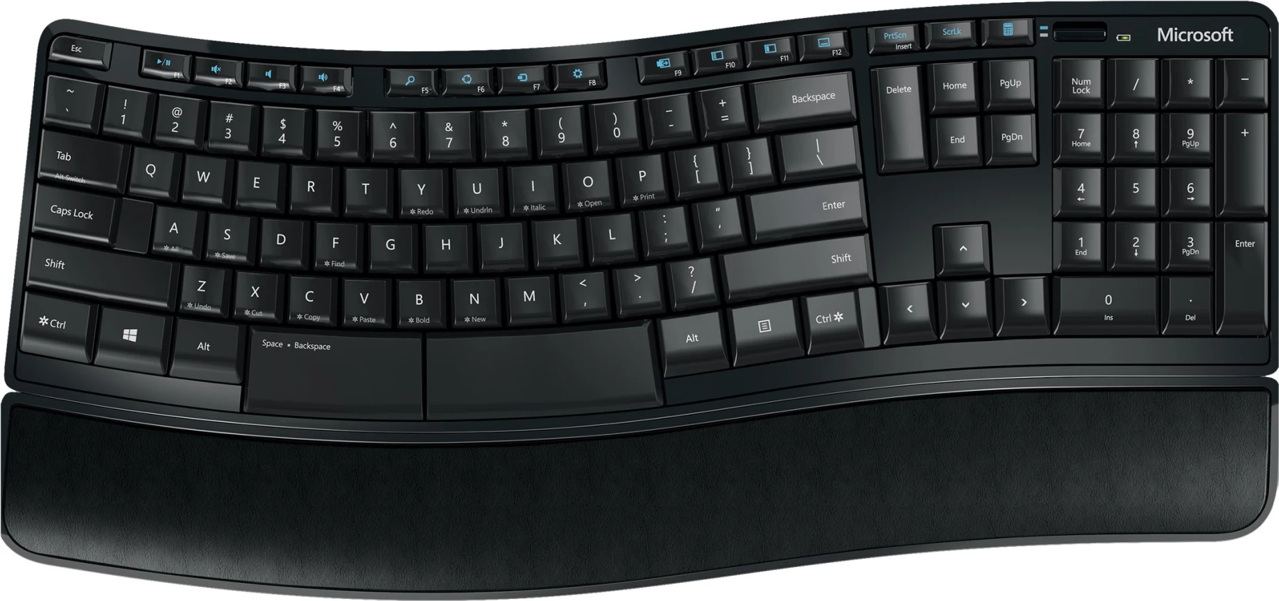 Imagen 6 de Kit Teclado Mouse Inalámbrico Microsoft Sculpt Comfort Optico 1000 DPI USB Negro