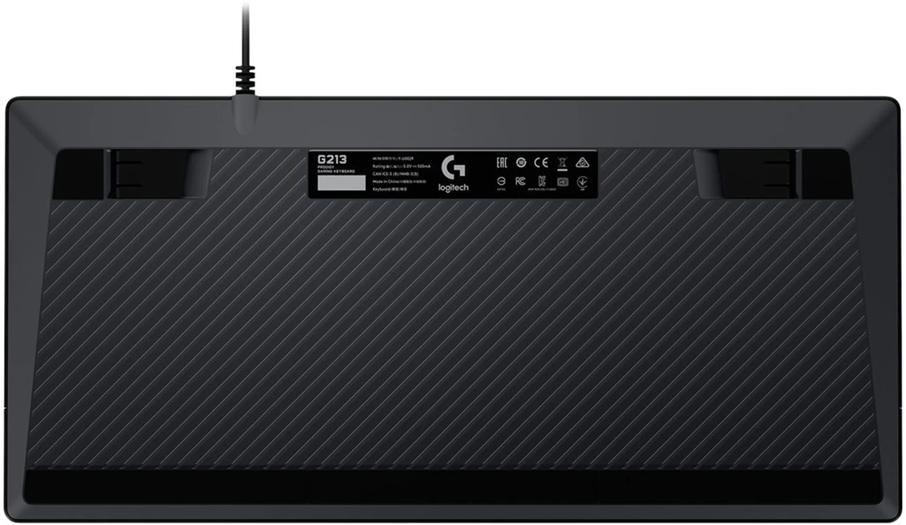 Imagen 7 de Teclado Gamer Alámbrico Logitech G213 Prodigy RGB Español USB Antiderrame Negro