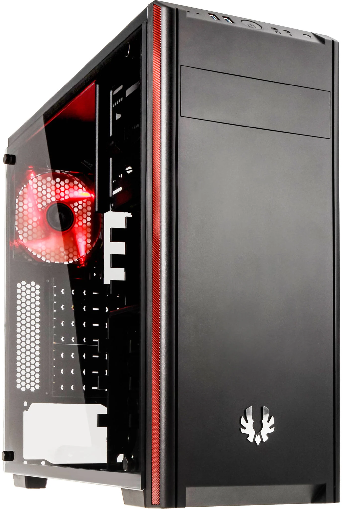 Imagen 0 de BitFenix Nova TG - Black (BFX-NTG-100-KKWSK-RP)