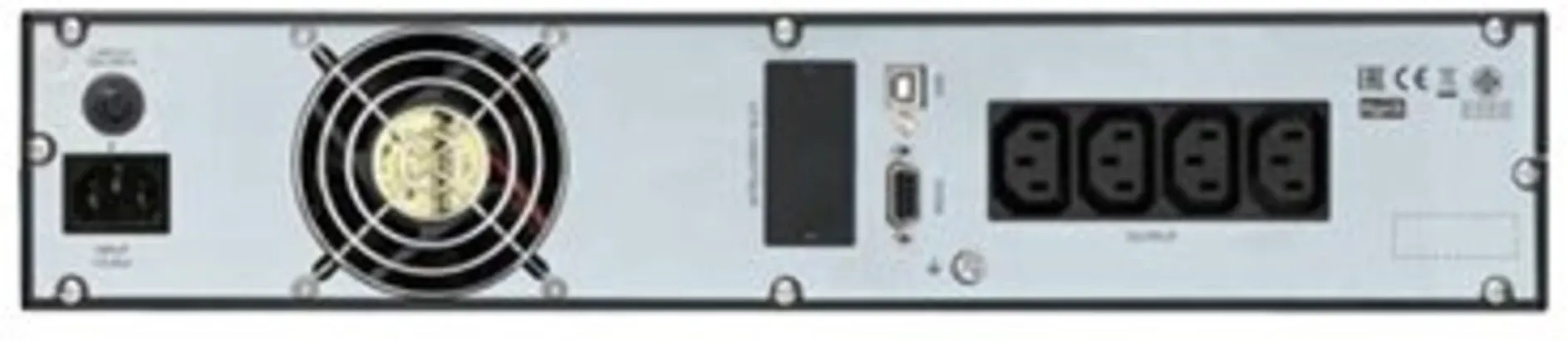 Imagen 4 de UPS APC Easy UPS SRV2KRIRK 2000VA Online 1600W con Kit de Rieles RS-232 USB