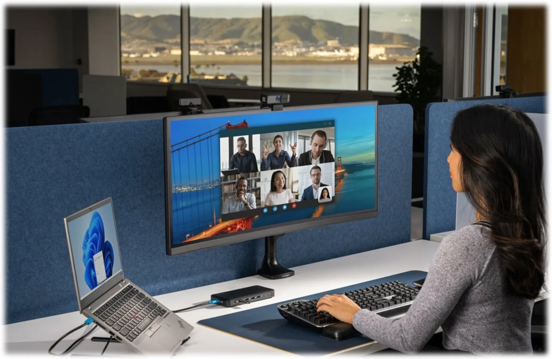 Imagen 3 de Soporte para Notebook Kensington K50406WW, Aluminio Plegable Color Negro