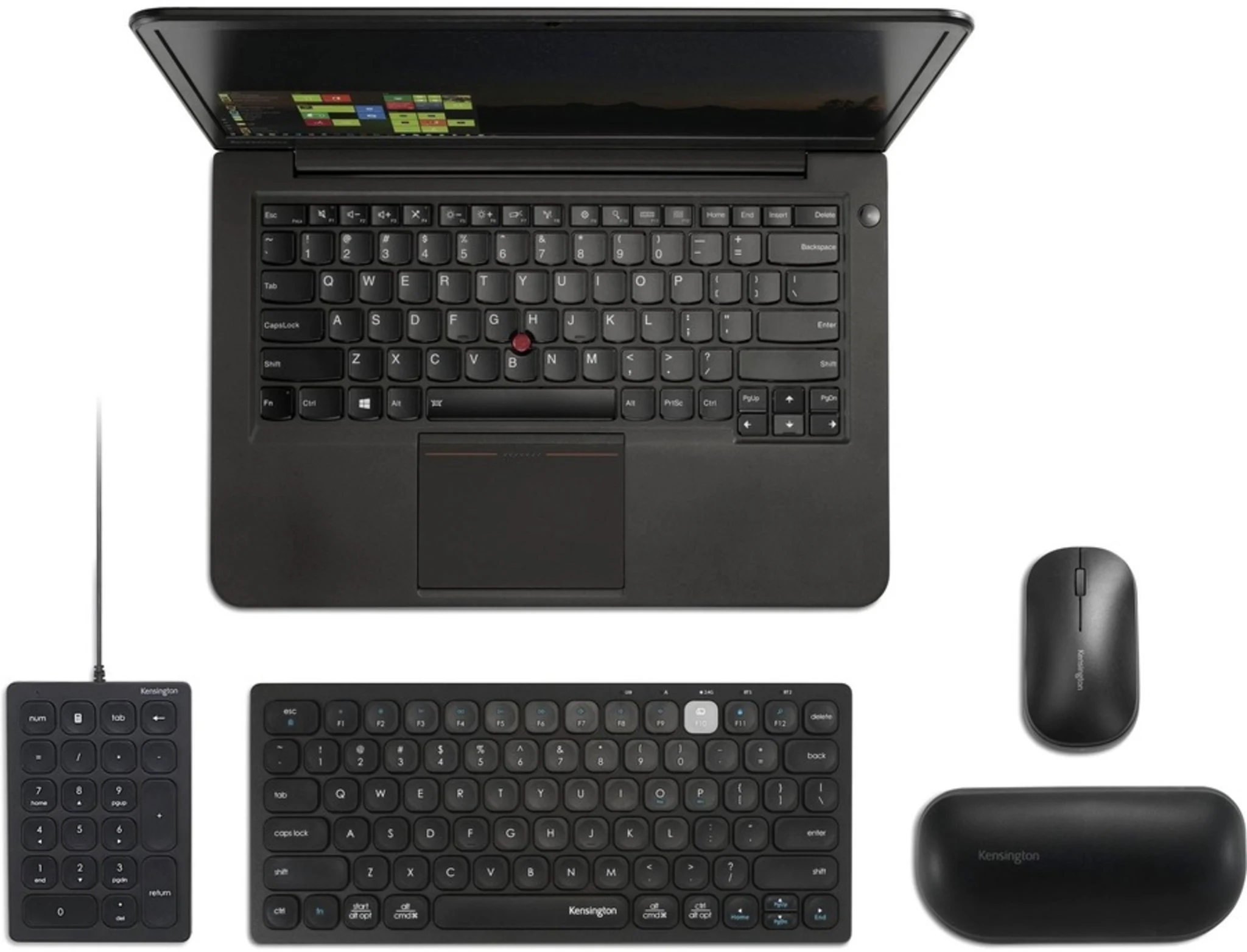 Imagen 5 de Teclado Numérico Alámbrico Kensington 21 Teclas + 4 acceso rápido USB Negro