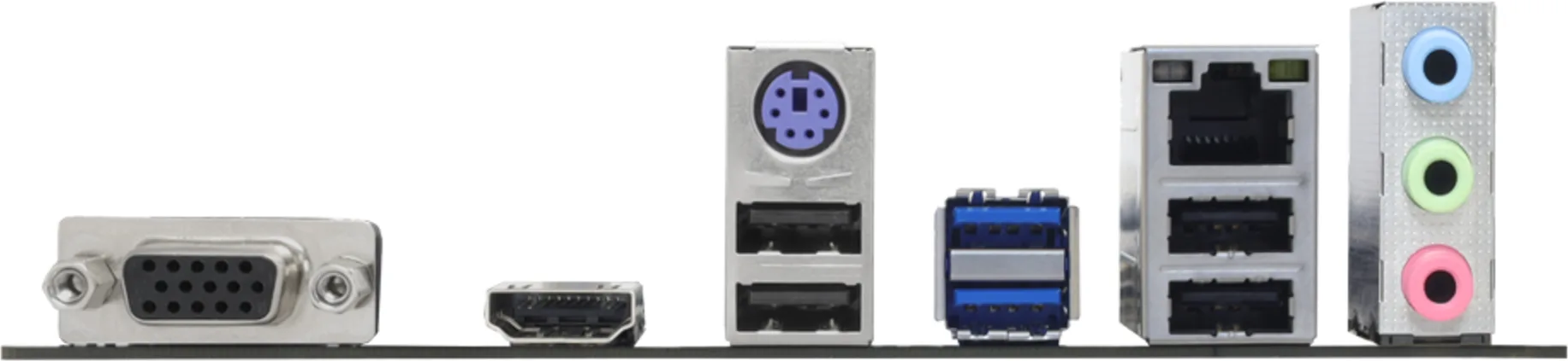 Imagen 3 de Tarjeta Madre BIOSTAR H610MHP2.0 LGA1700 14G 2*DDR4 M.2 LAN HDMI VGA USB3.2 mATX