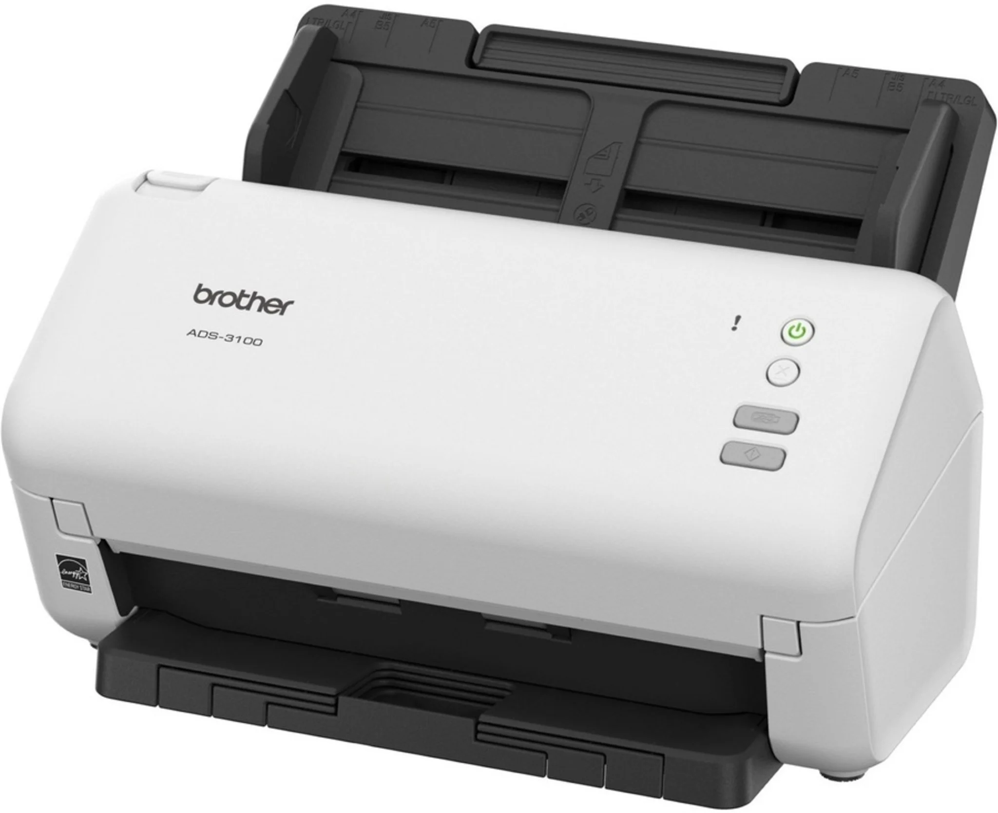 Imagen 0 de Escáner de Escritorio Brother ADS-3100 Dual 40/80ipm 600x600 ppp USB 3.0 ADF