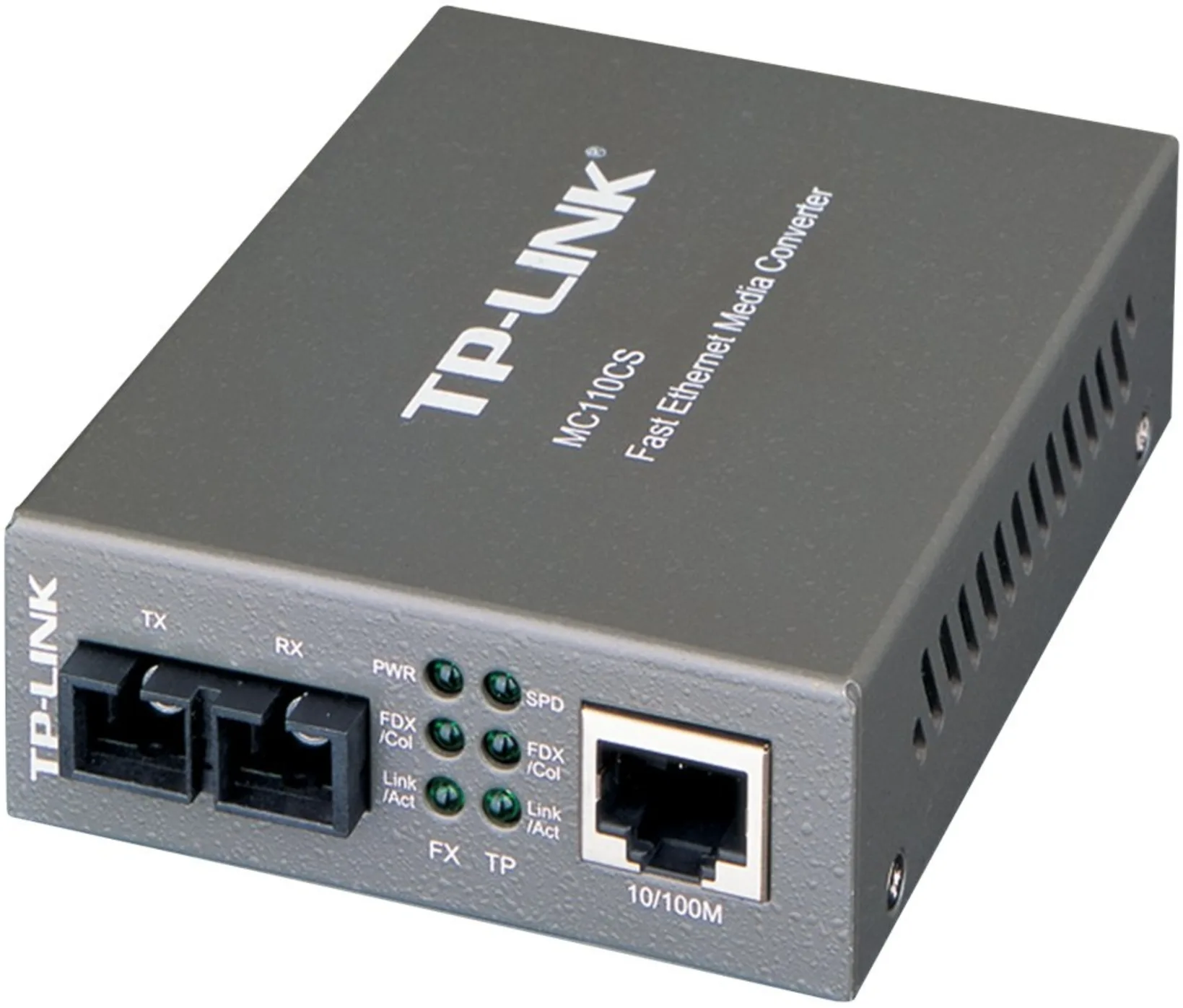 Imagen 1 de Transceiver TP-Link MC110CS SM Monomodo 100MBps 2-SC  20Km Plug 5.5 * 2.1mm