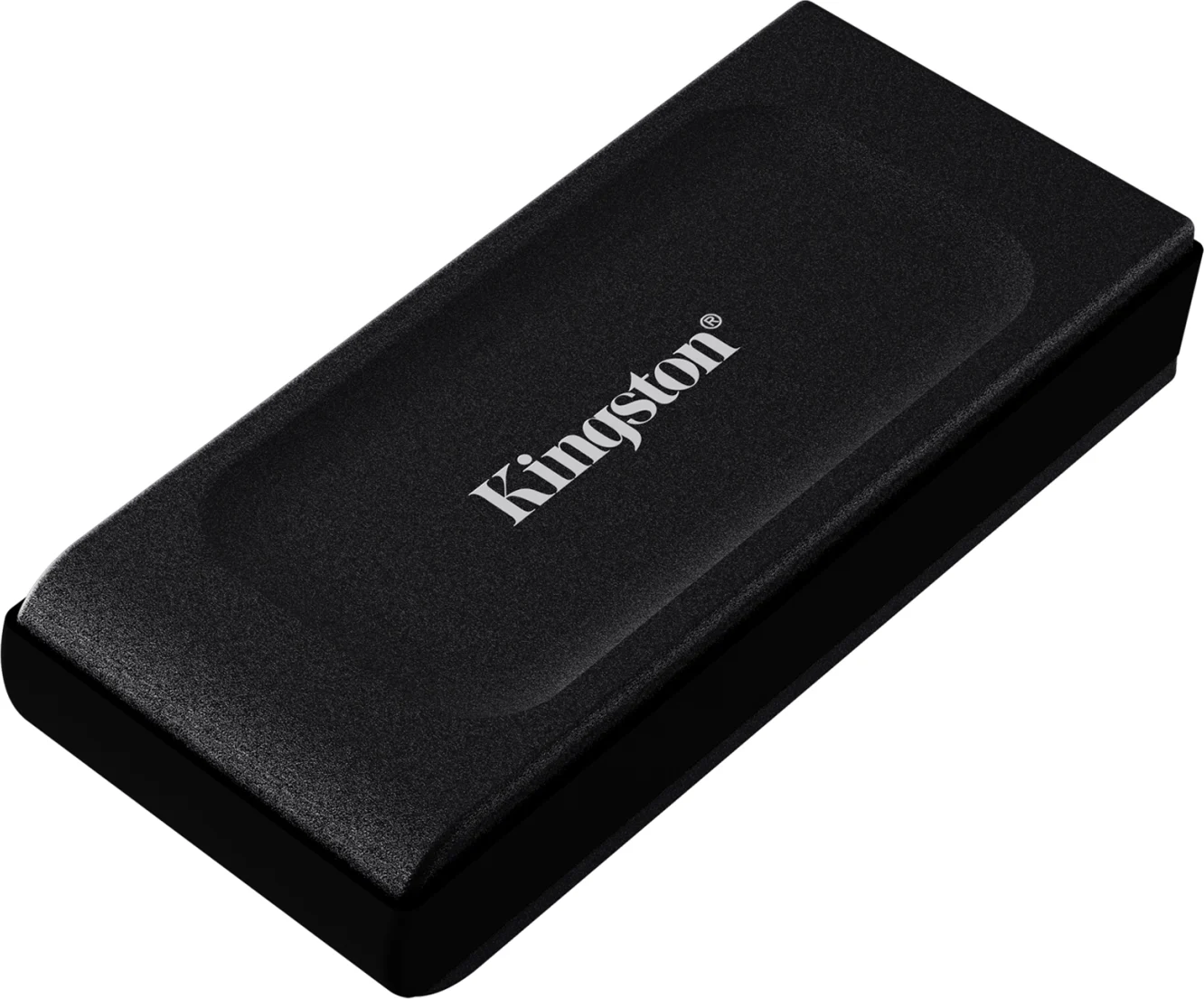 Imagen 1 de Unidad SSD Externo Kingston XS1000 1TB USB3.2 Gen2 Lec1050MBs Esc1000MBs Negro