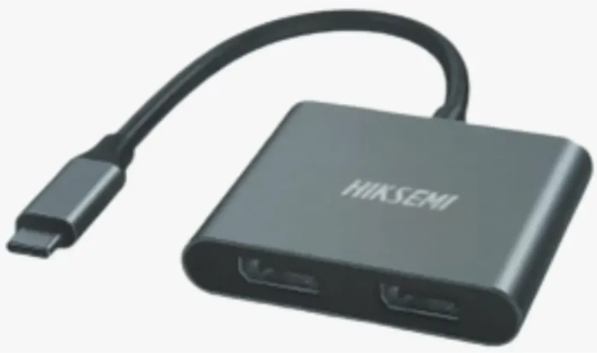 Imagen 0 de CABLE ADAPTADOR DE VIDEO USB C A 2 DISPLAY PORT 4K DE 20CM/ HS-HUB-CTO2D 4K 20CM