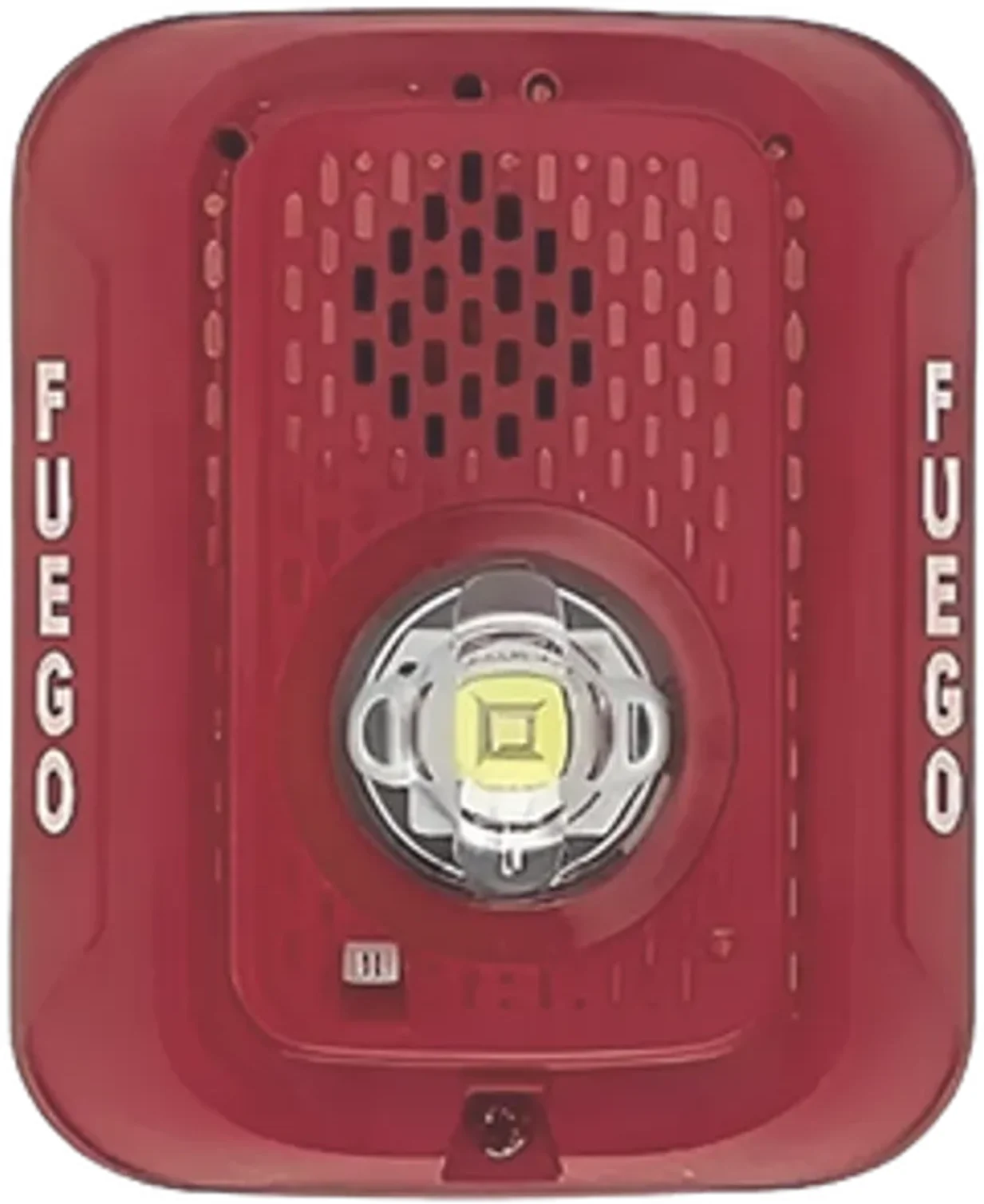 Imagen 1 de Honeywell - Horn/strobe red wall-espanol